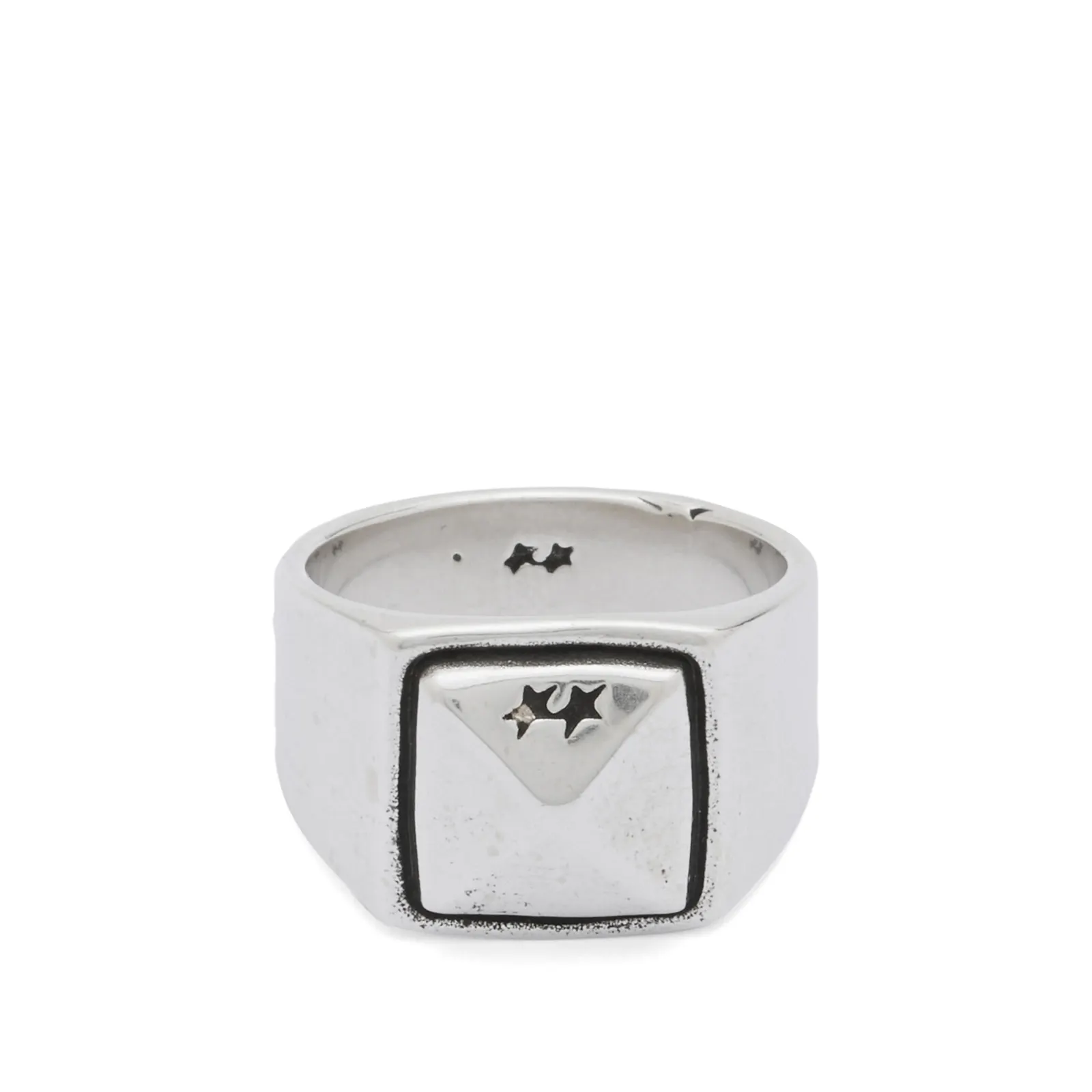 TwoJeys Studded Signet Ring