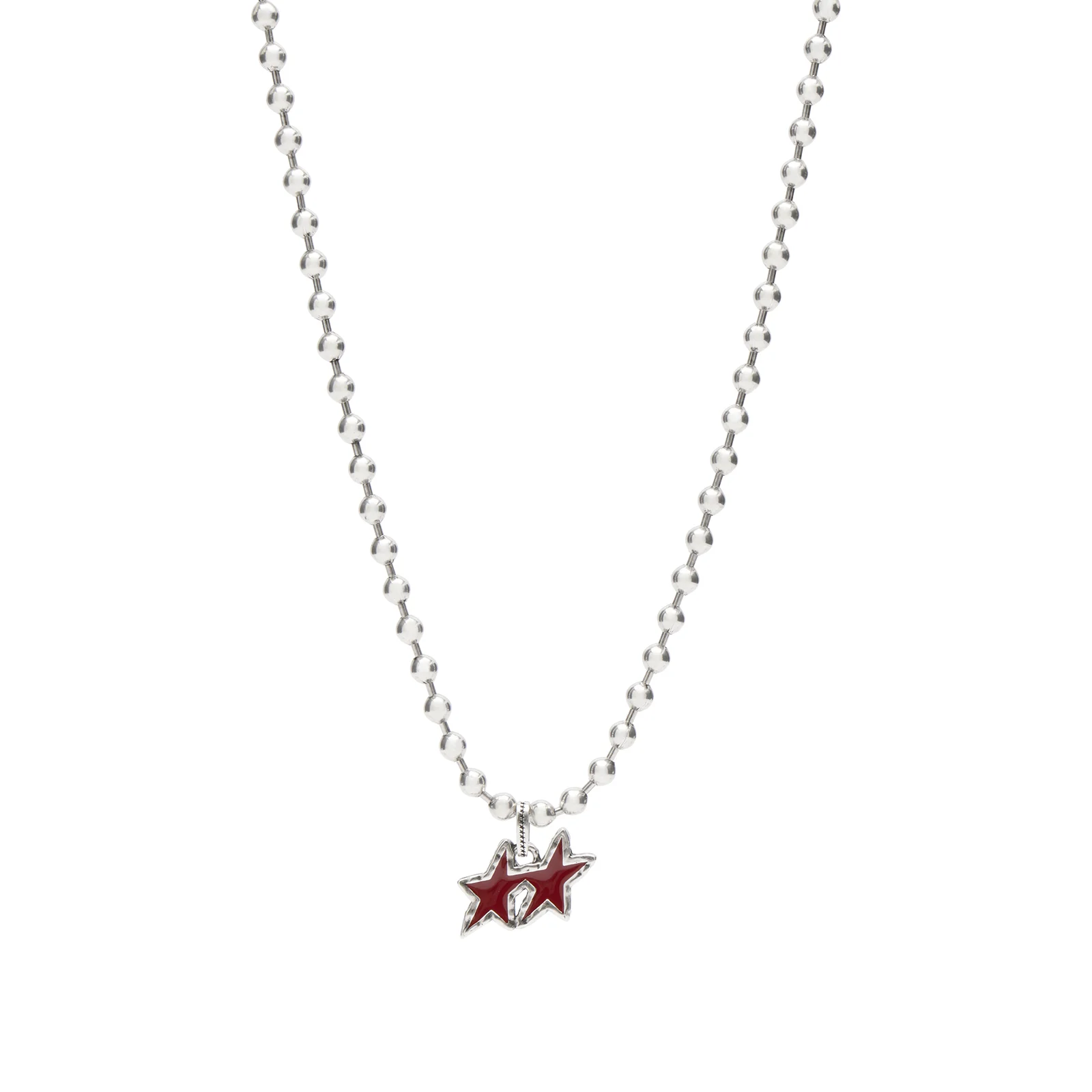 TwoJeys Melted Stars Ball Necklace