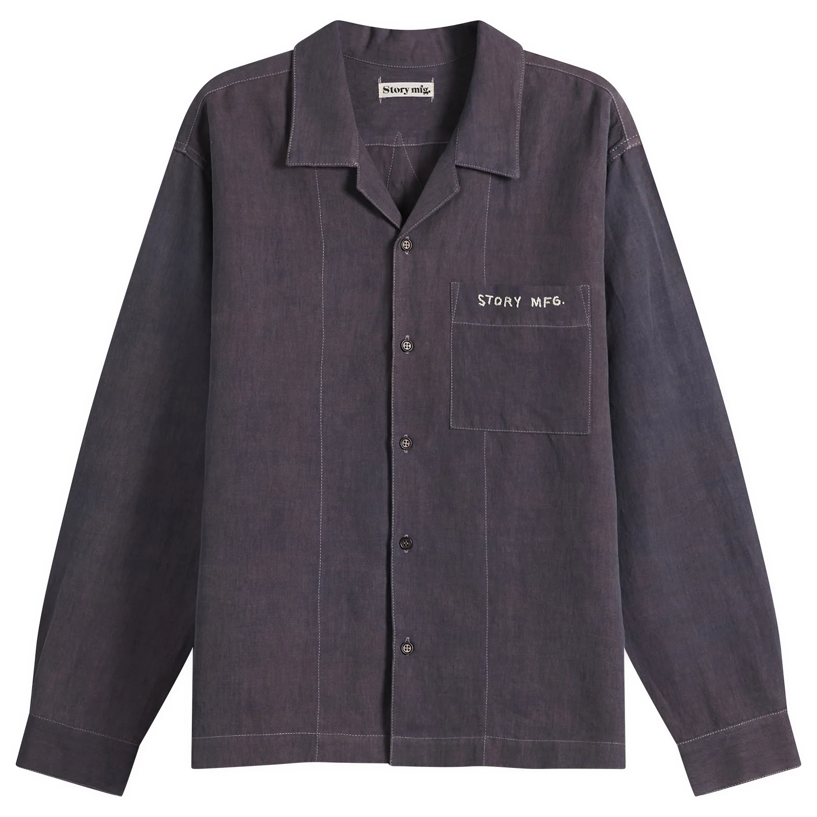 Story mfg. Hand Applique Greetings Long Sleeve Shirt