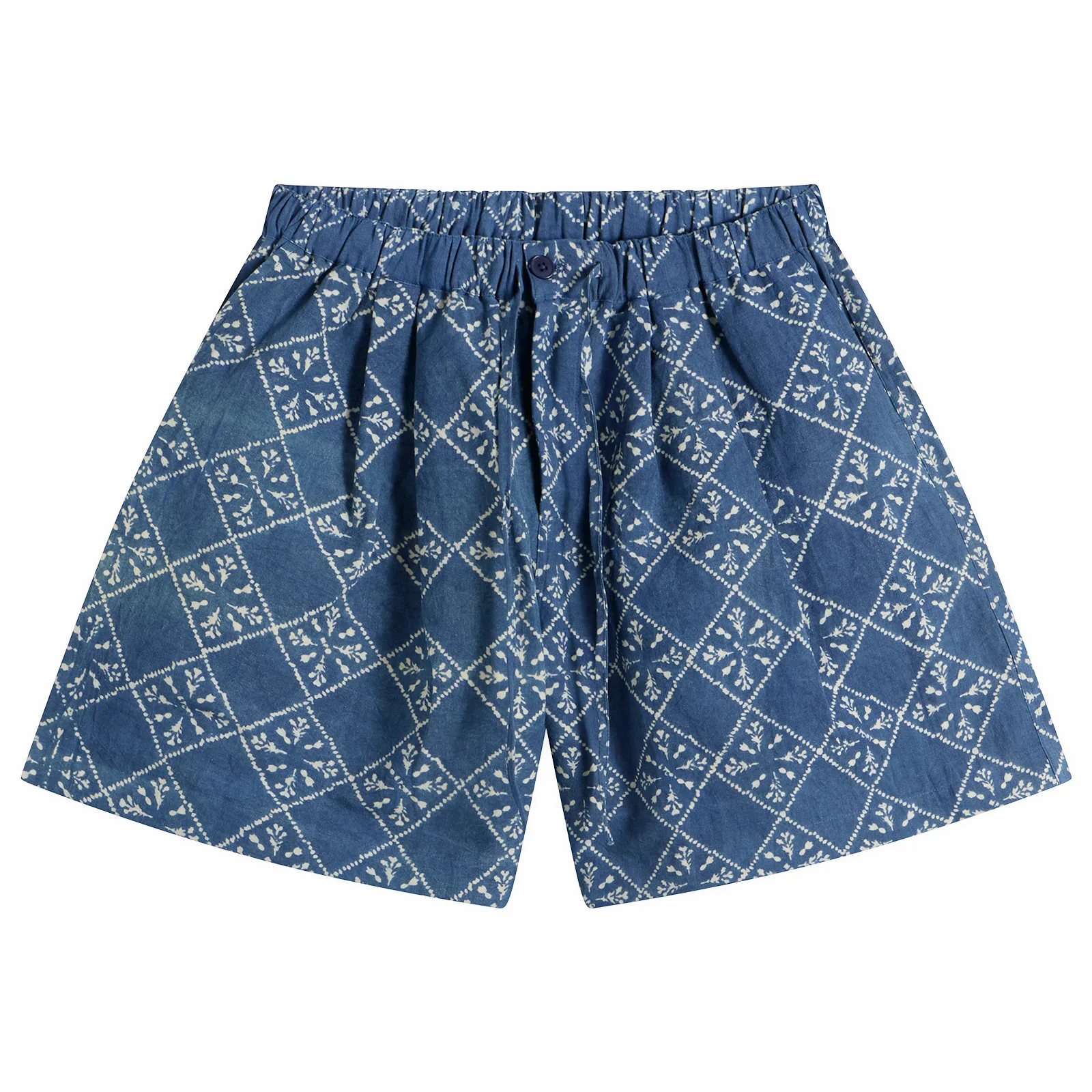 Story mfg. Hand Block Printed Bridge Shorts