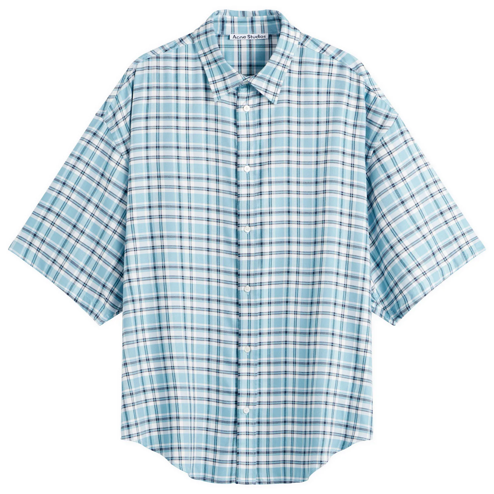 Acne Studios Short Sleeve Check Shirt