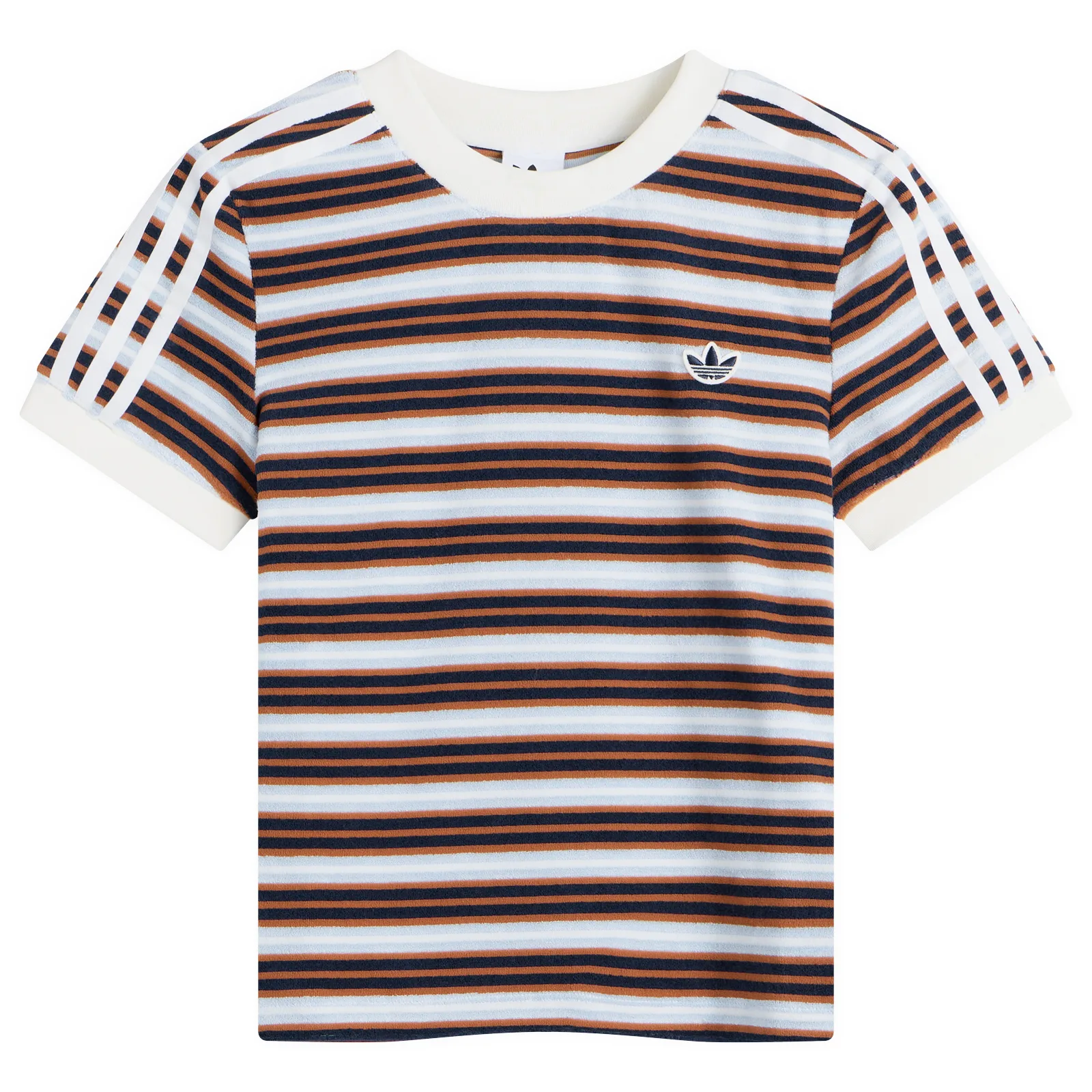 adidas Striped Terry T-Shirt