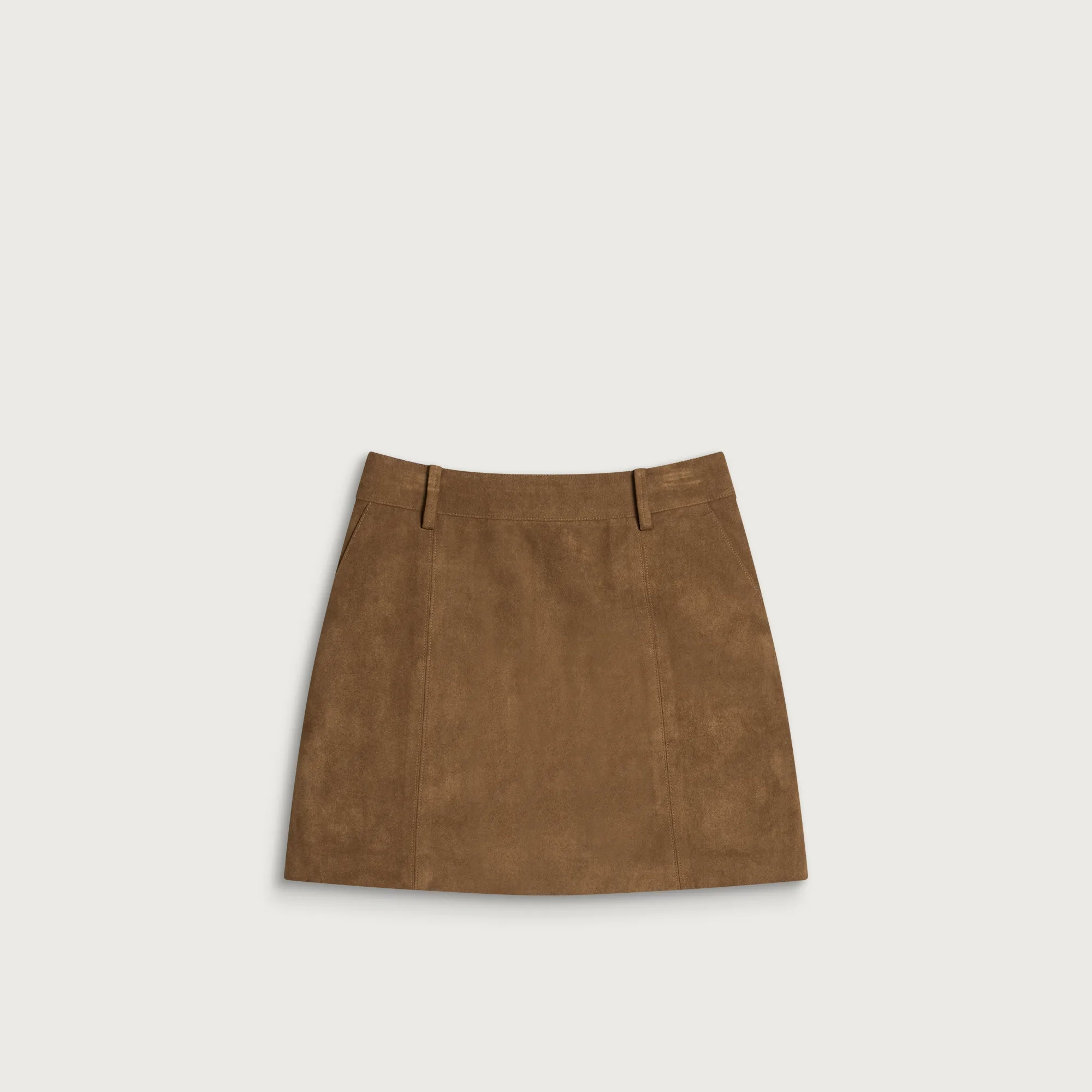 Dunst Alter-Suede Mini Skirt