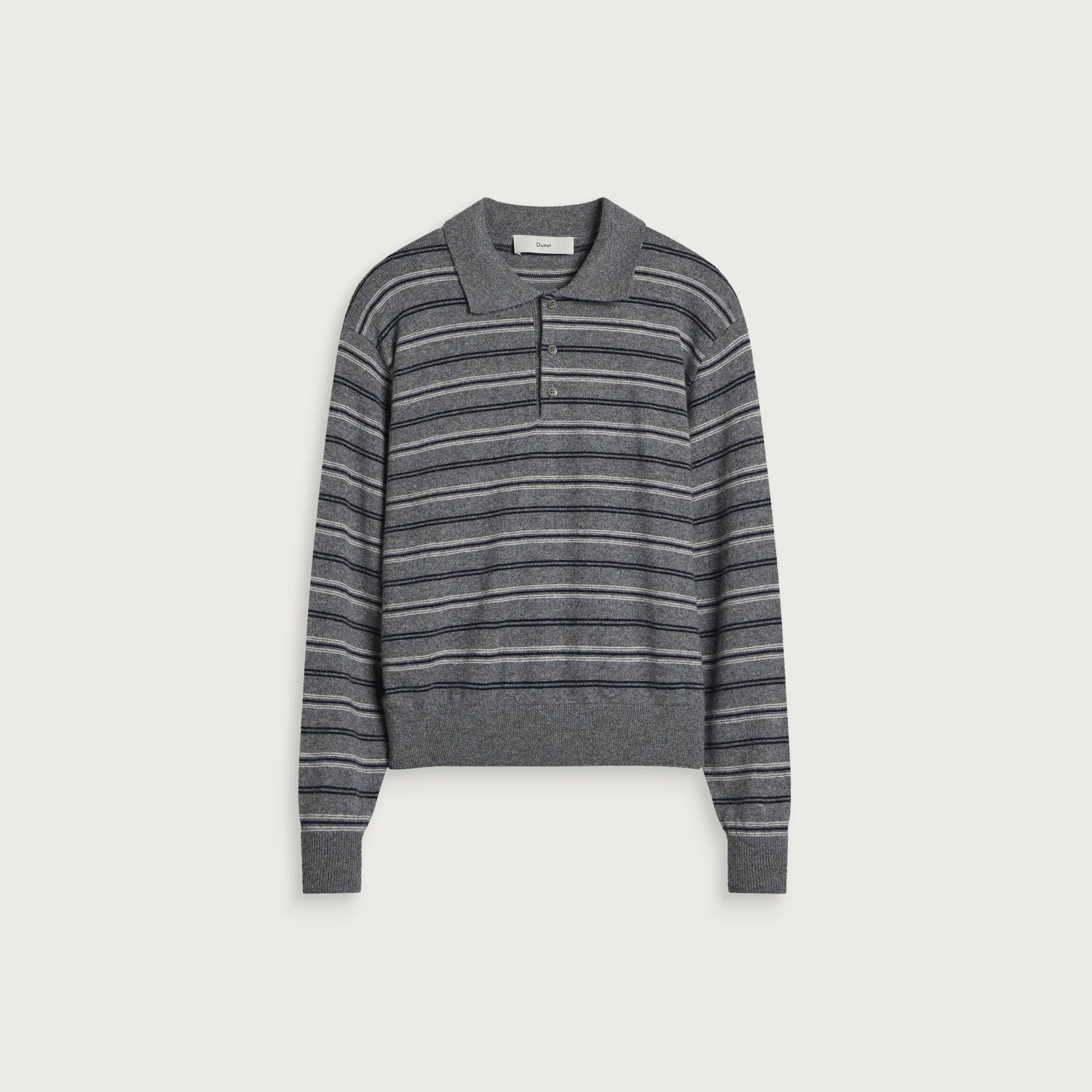 Dunst Collared Striped Sweater