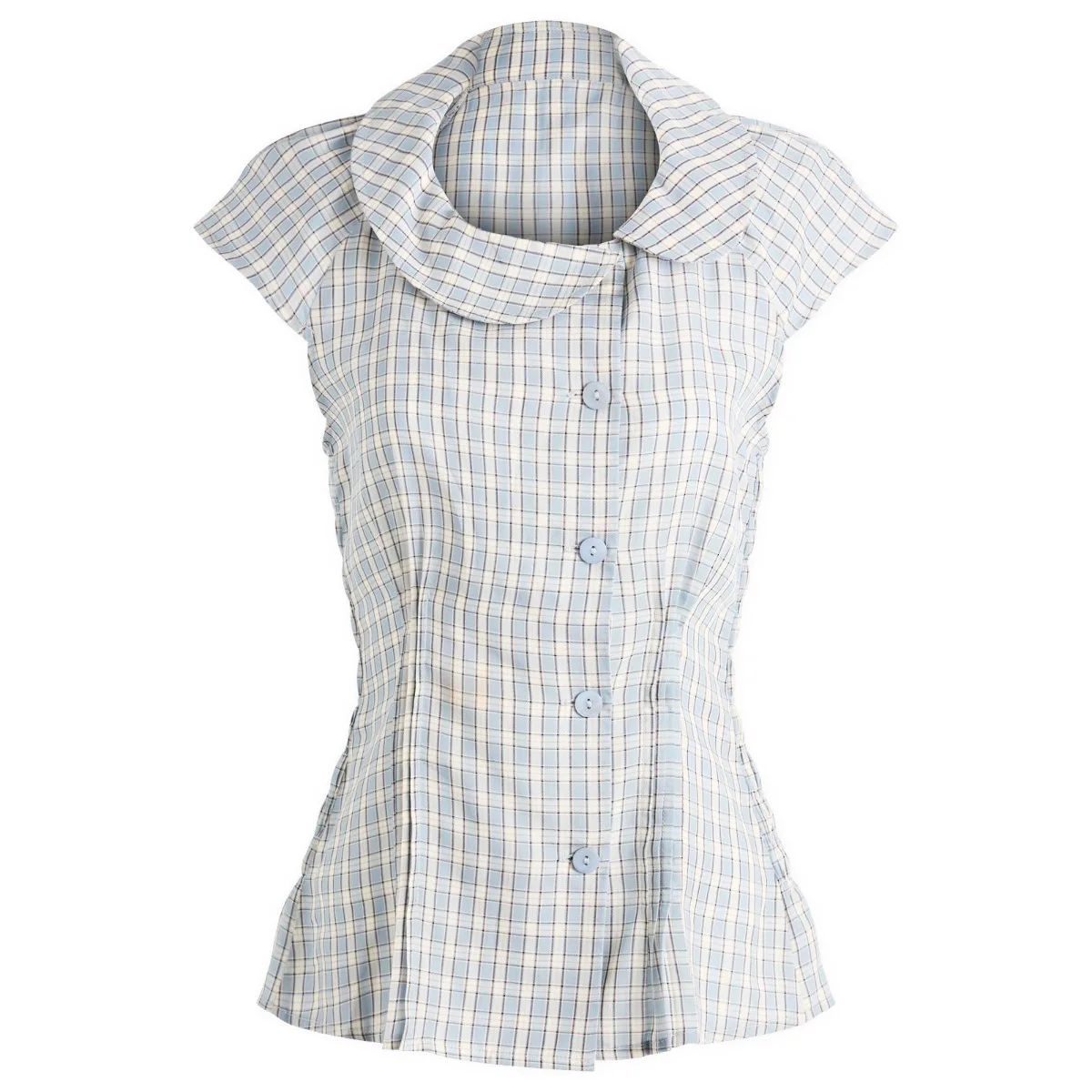 Peachy Den Missy Asymmetric Stretch Blouse - END. Exclusive