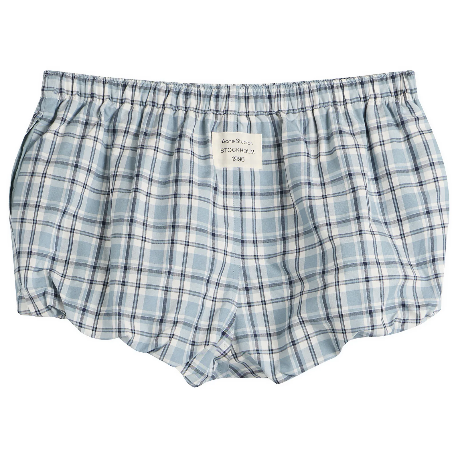 Acne Studios Pebby Check Mini Shorts