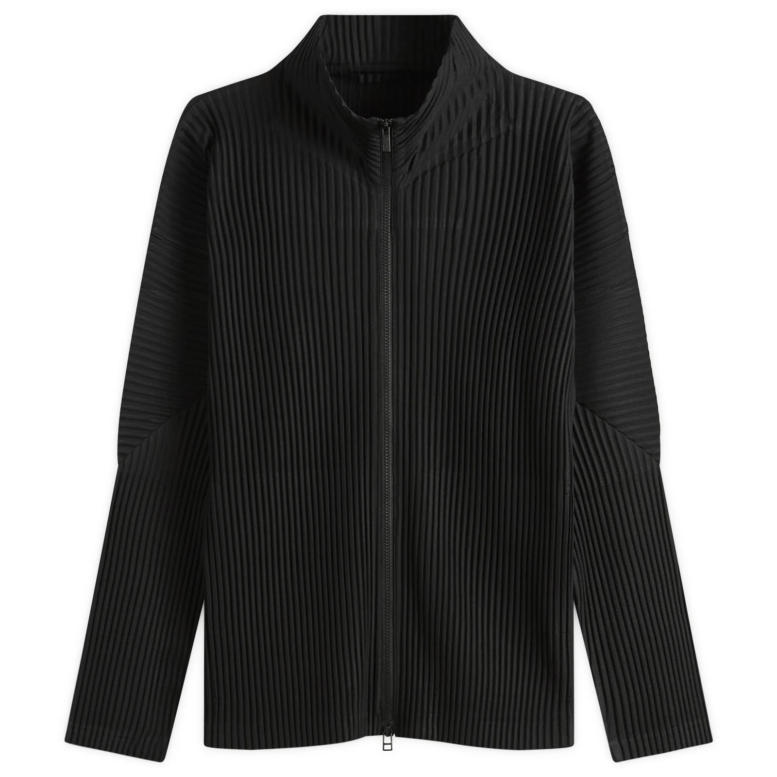 Homme Plissé Issey Miyake Pleat Zip Up Cardigan