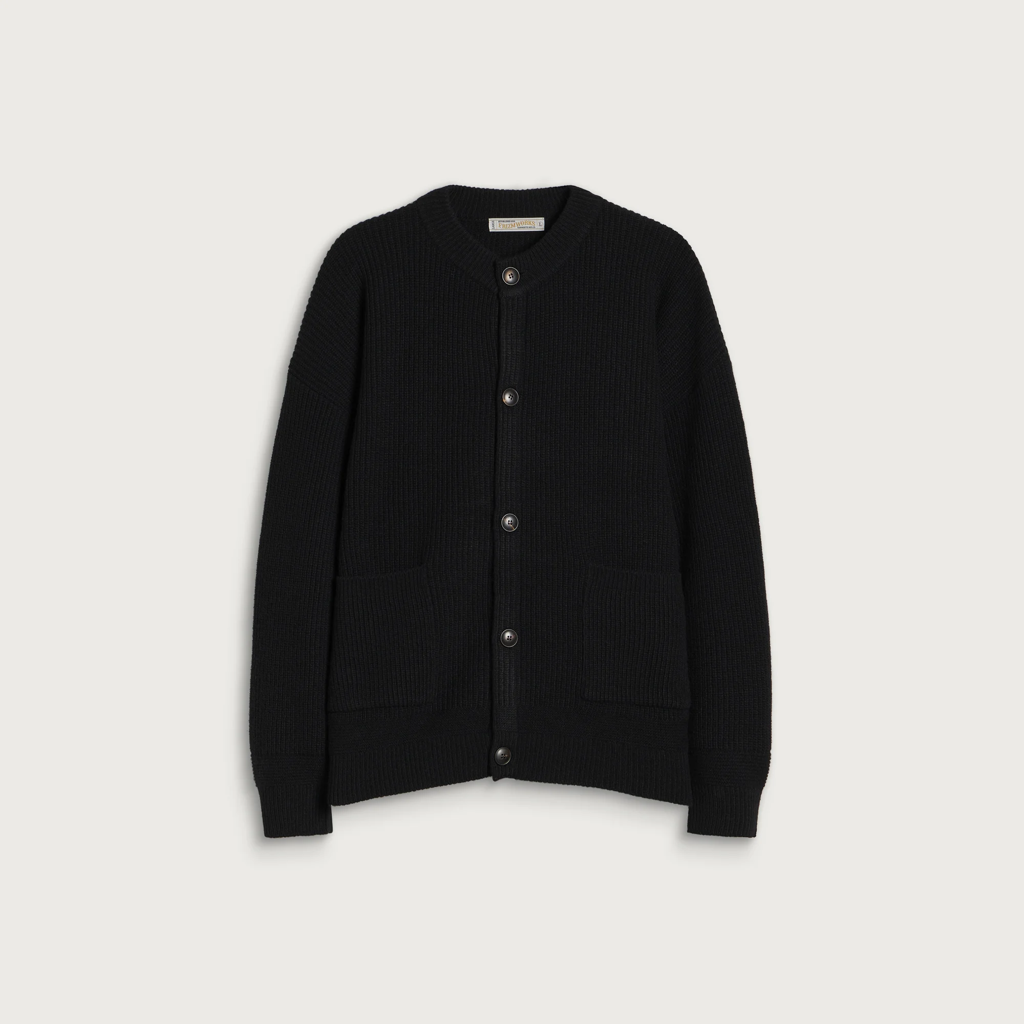 FrizmWORKS Heavy Wool Round Cardigan