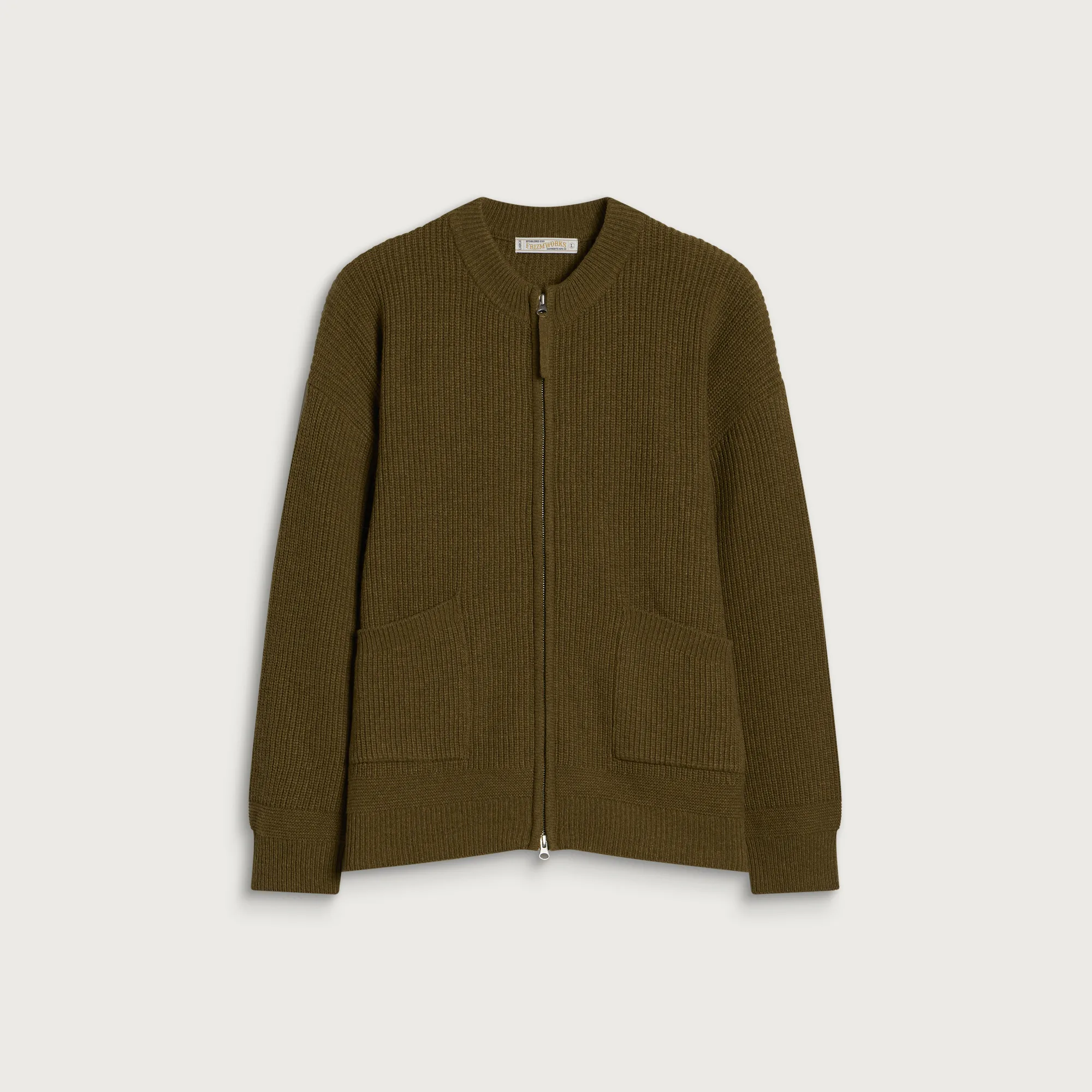 FrizmWORKS Wool Deck Zipup Cardigan