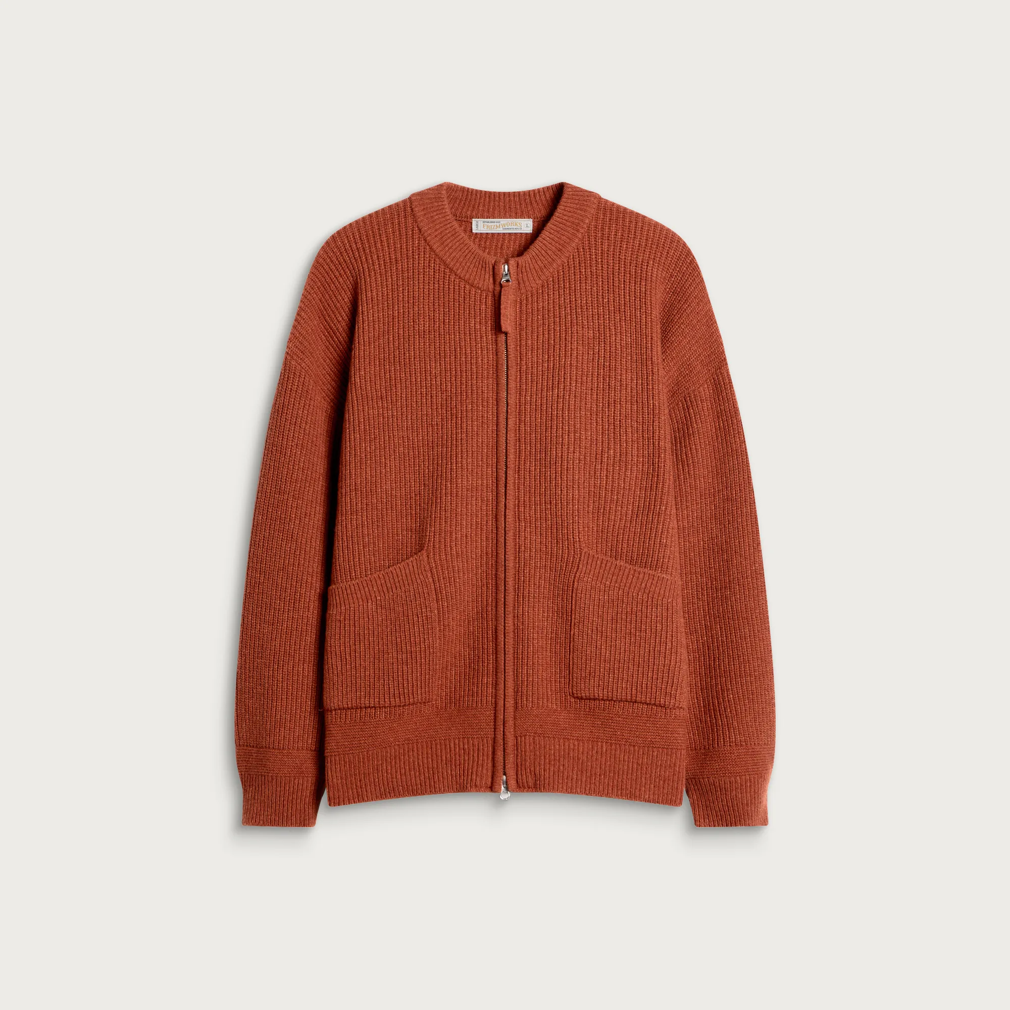 FrizmWORKS Wool Deck Zipup Cardigan