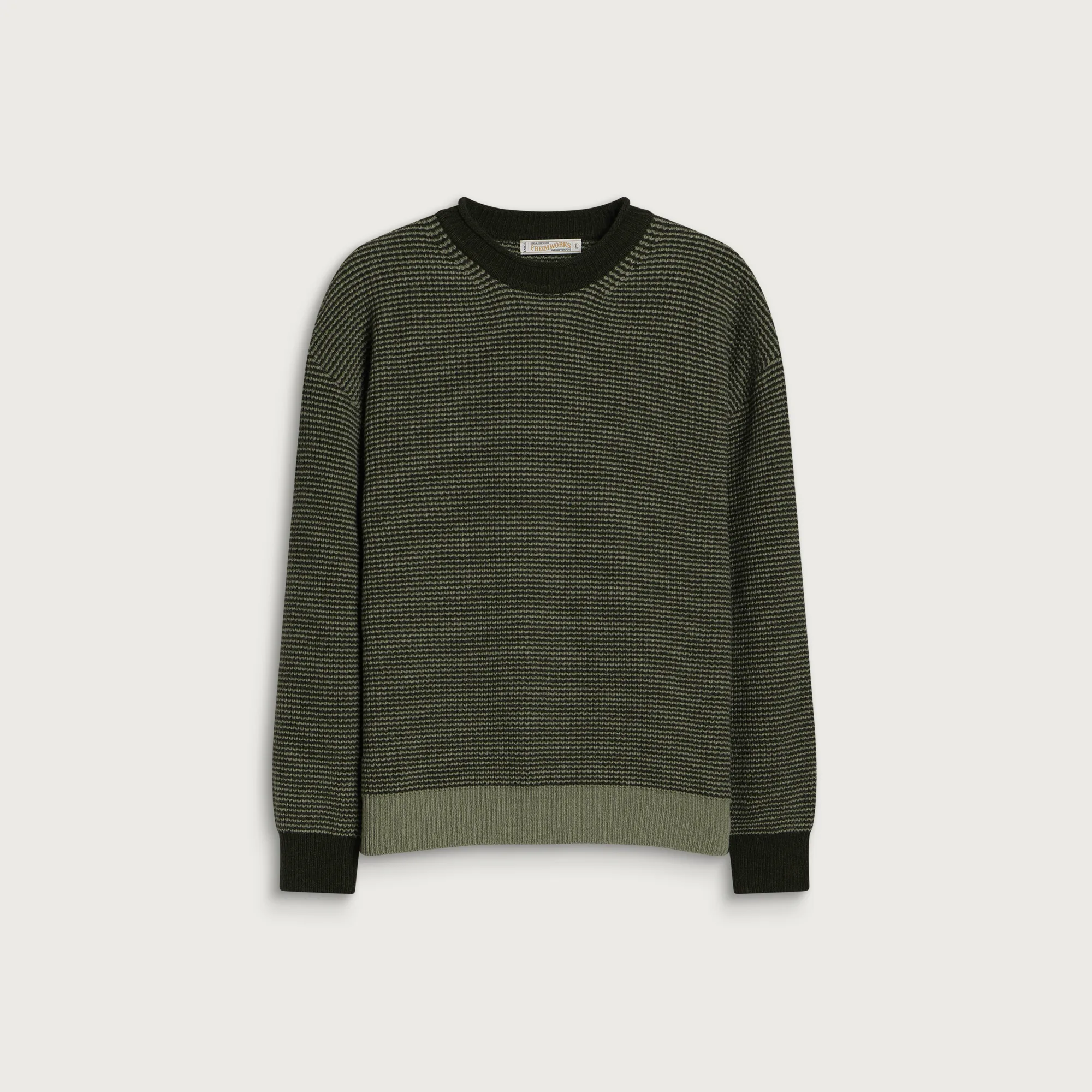 FrizmWORKS Rollneck Ringer Knit