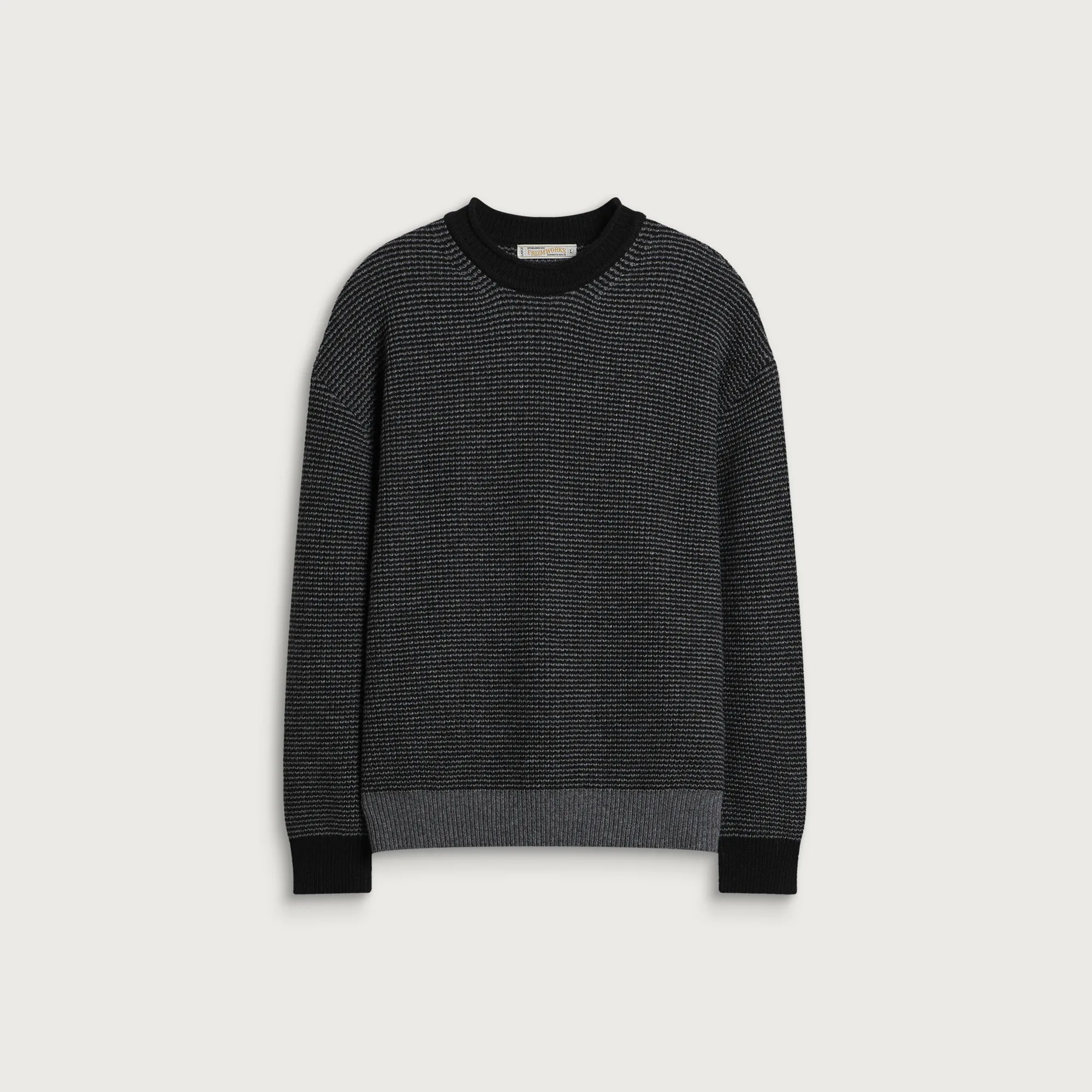 FrizmWORKS Rollneck Ringer Knit