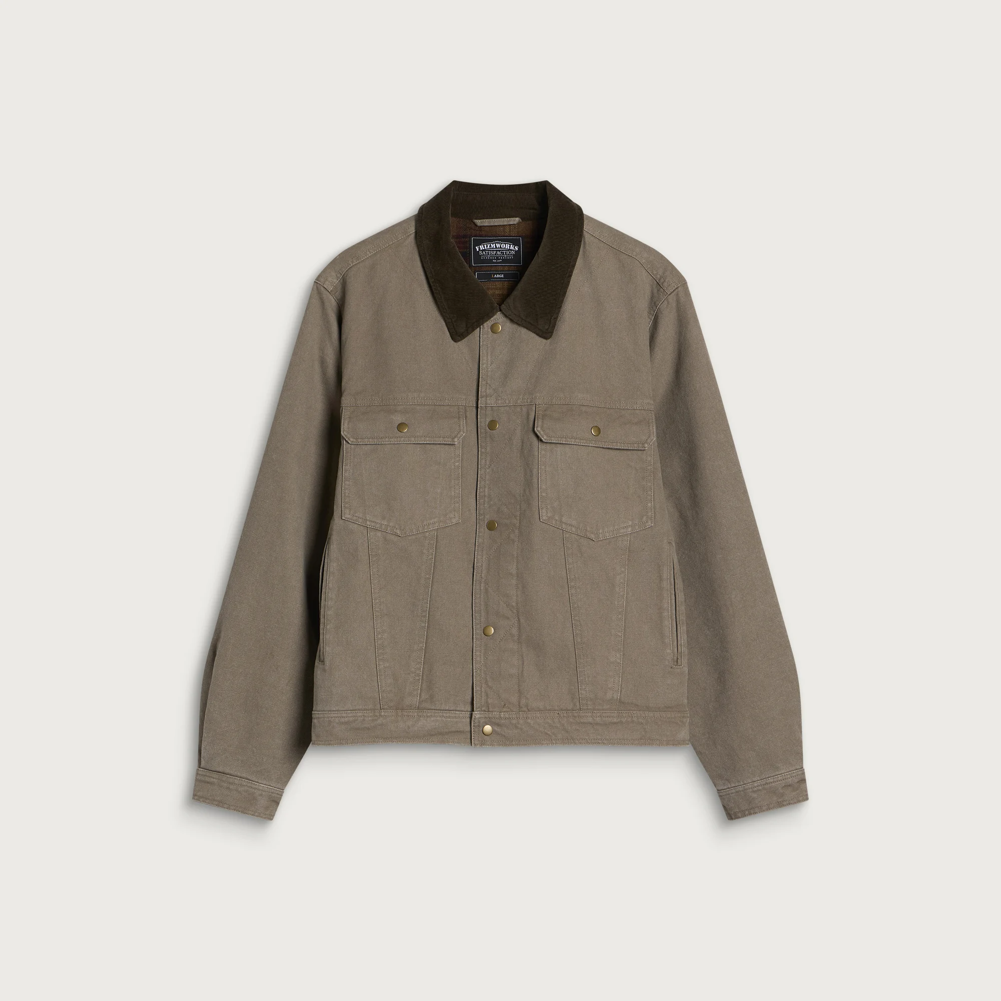 FrizmWORKS Heavy Canvas Storm Trucker Jacket