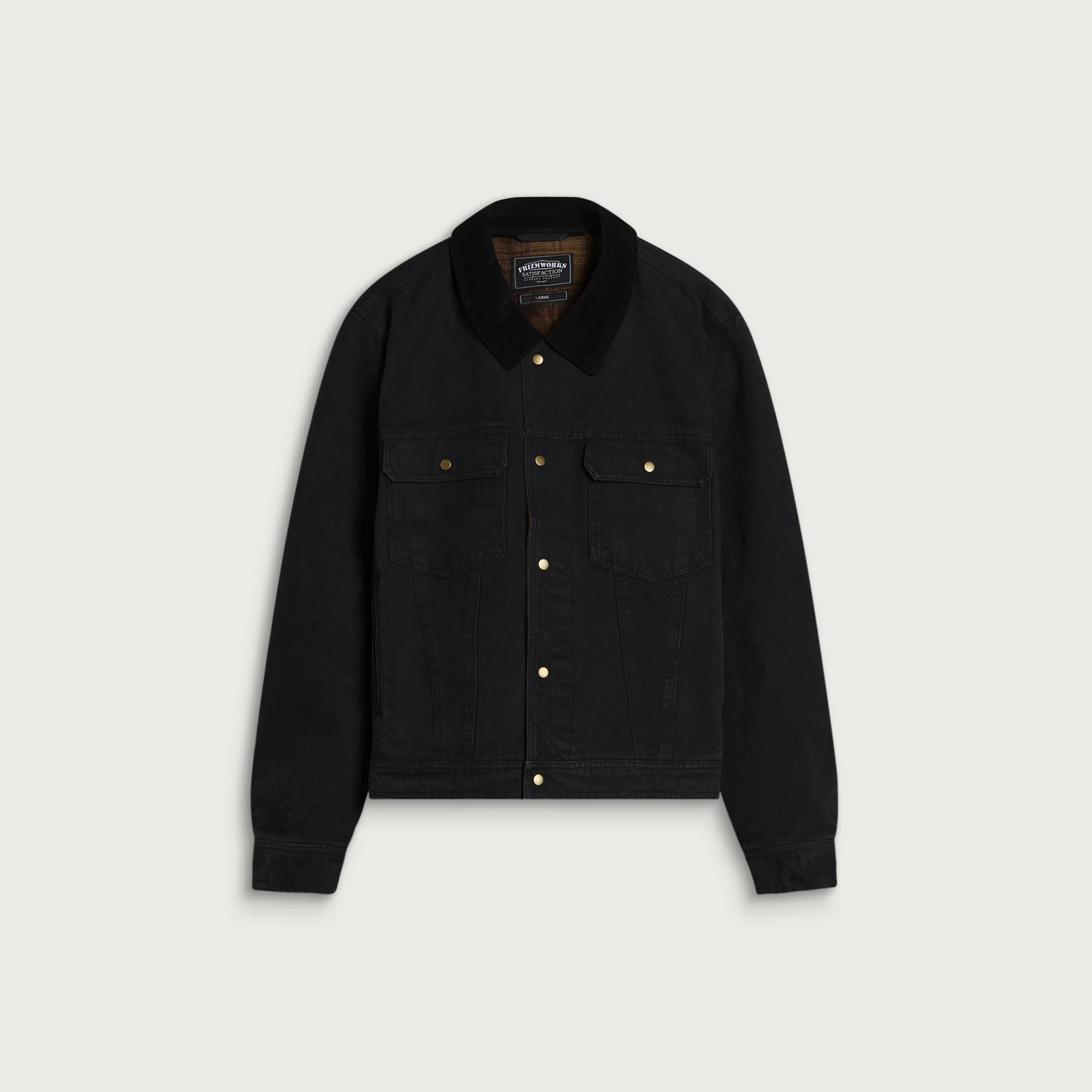 FrizmWORKS Heavy Canvas Storm Trucker Jacket