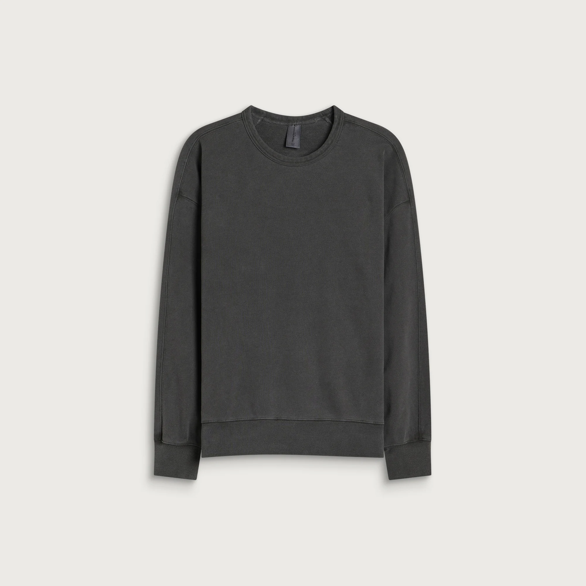 FrizmWORKS Og Pigment Dyeing Sweatshirt 003 Charcoal