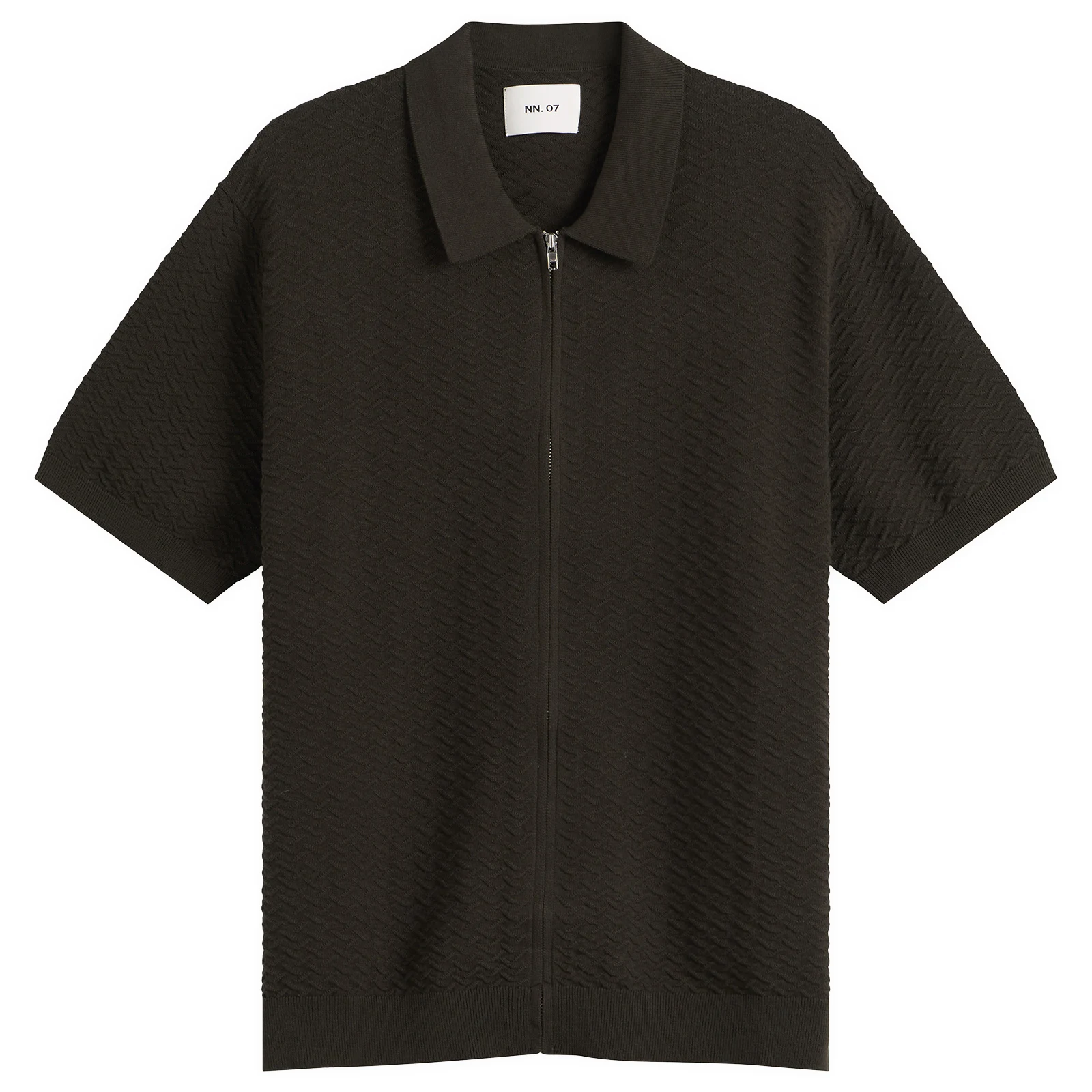 NN07 Gustav Full Zip Polo