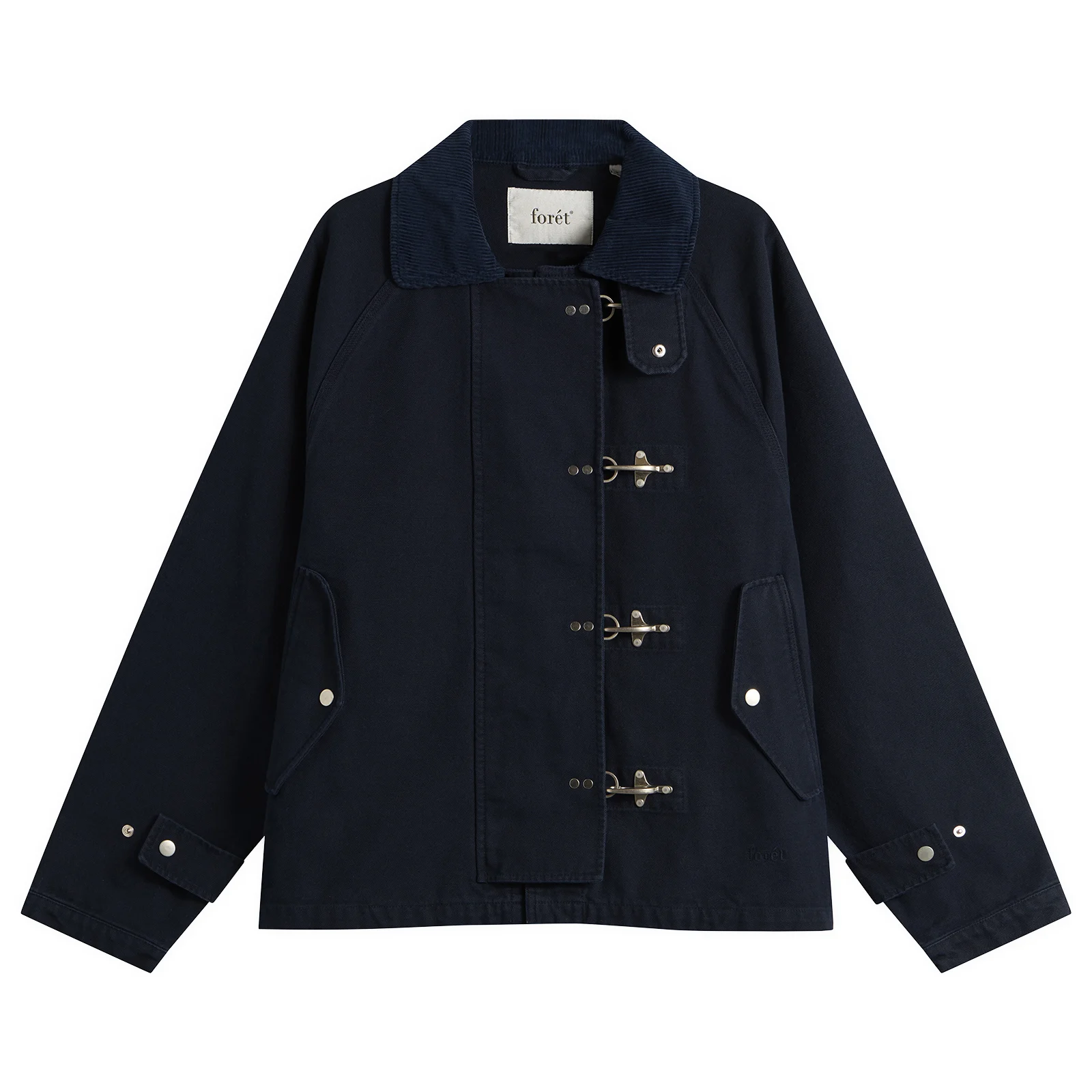 Foret Cinder Clasp Canvas Jacket
