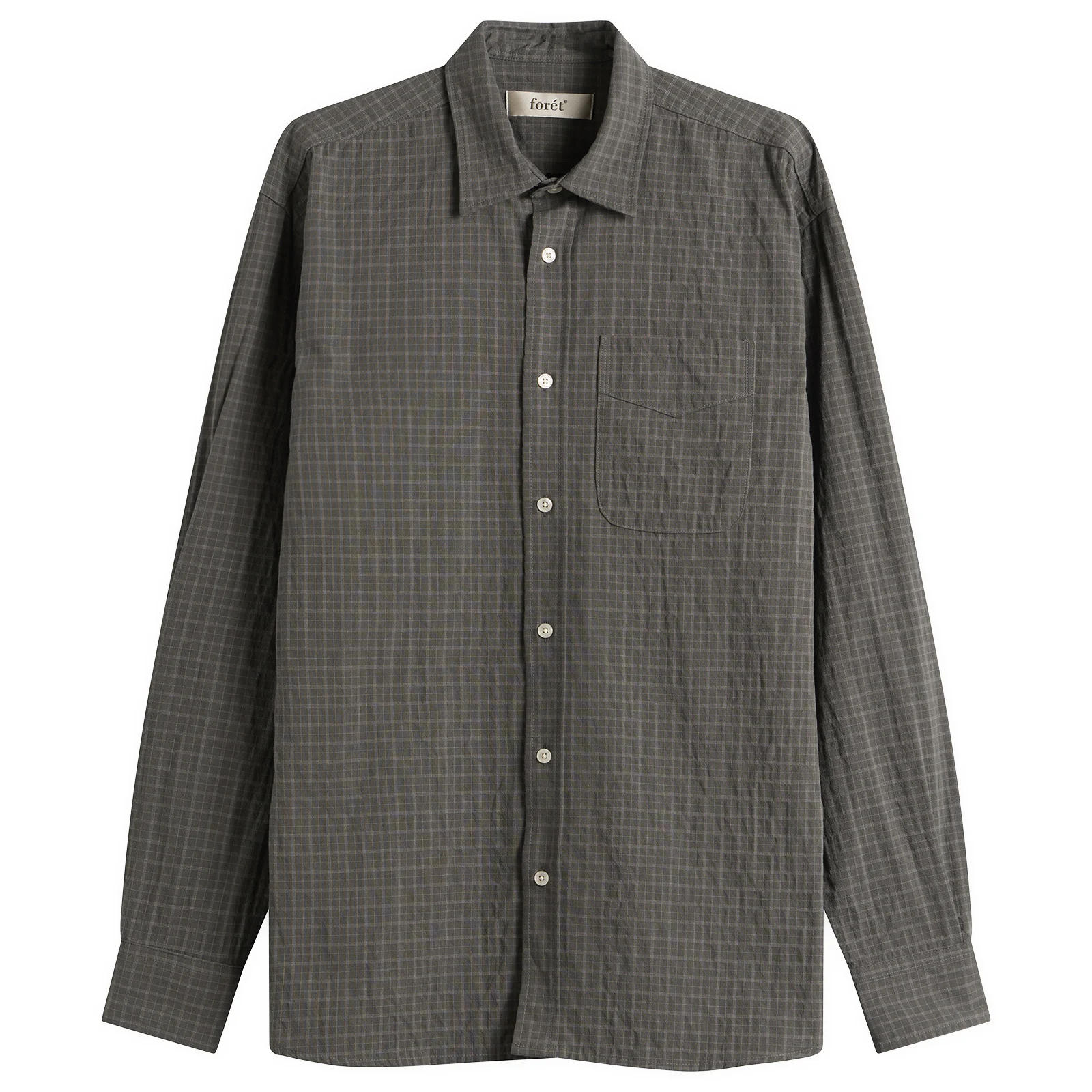 Foret Scout Micro Check Shirt