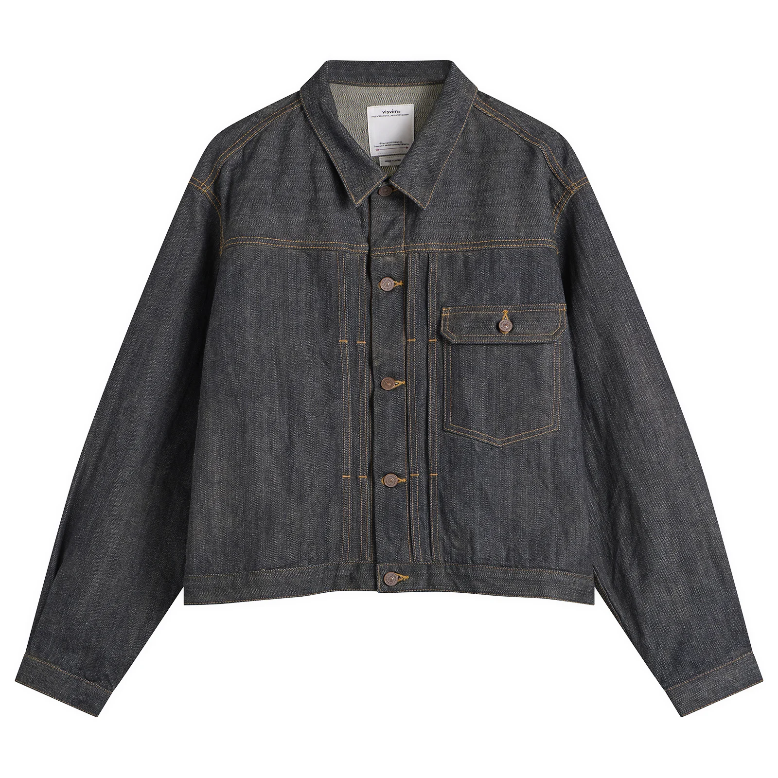 Visvim 102XX Denim Jacket Mud Wash