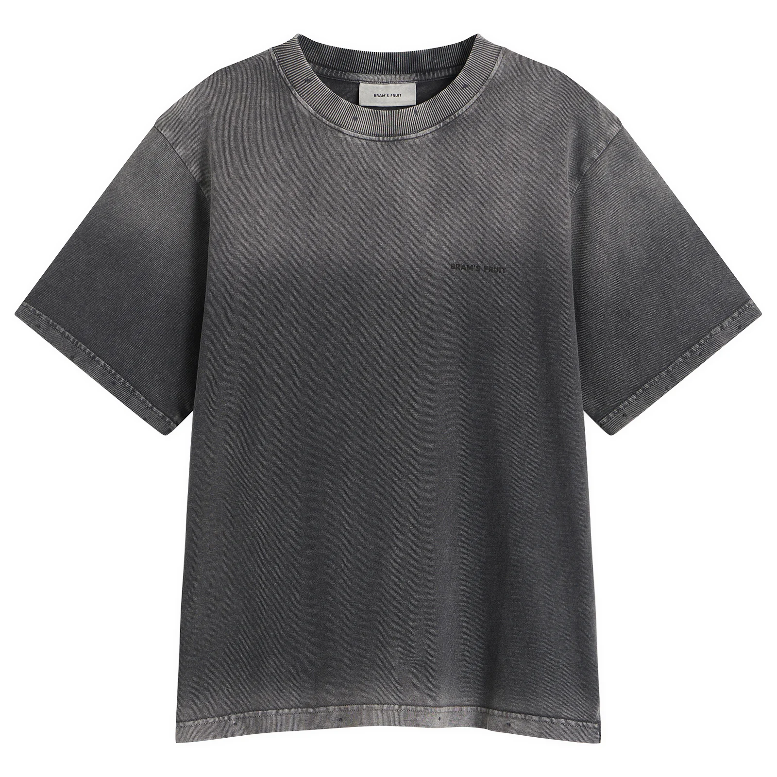 Bram's Fruit Distressed Big Lemon Outline T-Shirt