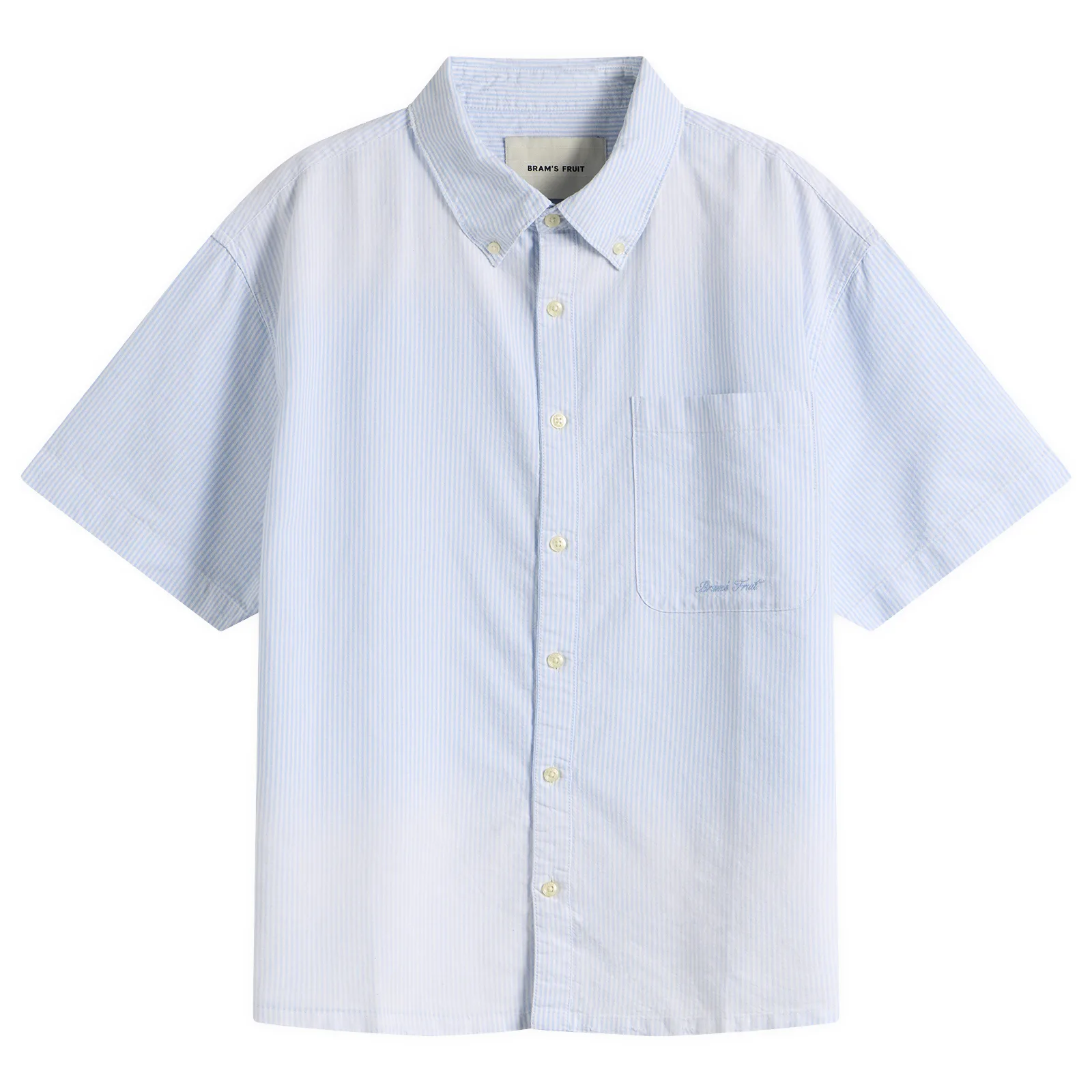 Bram's Fruit Distressed Oxford Shortsleeve Shirt