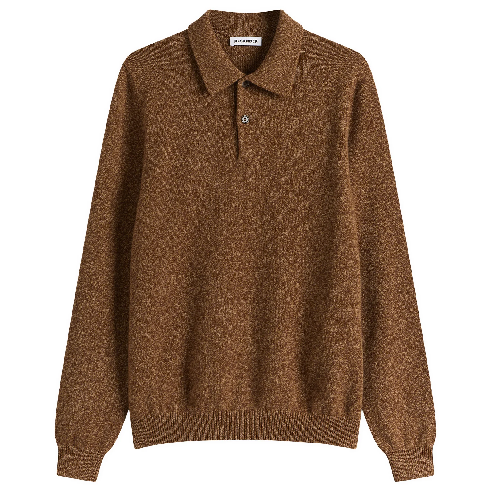Jil Sander Wool Cashmere Polo