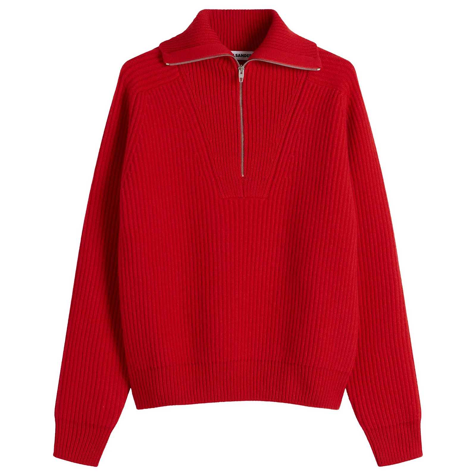 Jil Sander Wool Fisherman High Neck Jumper