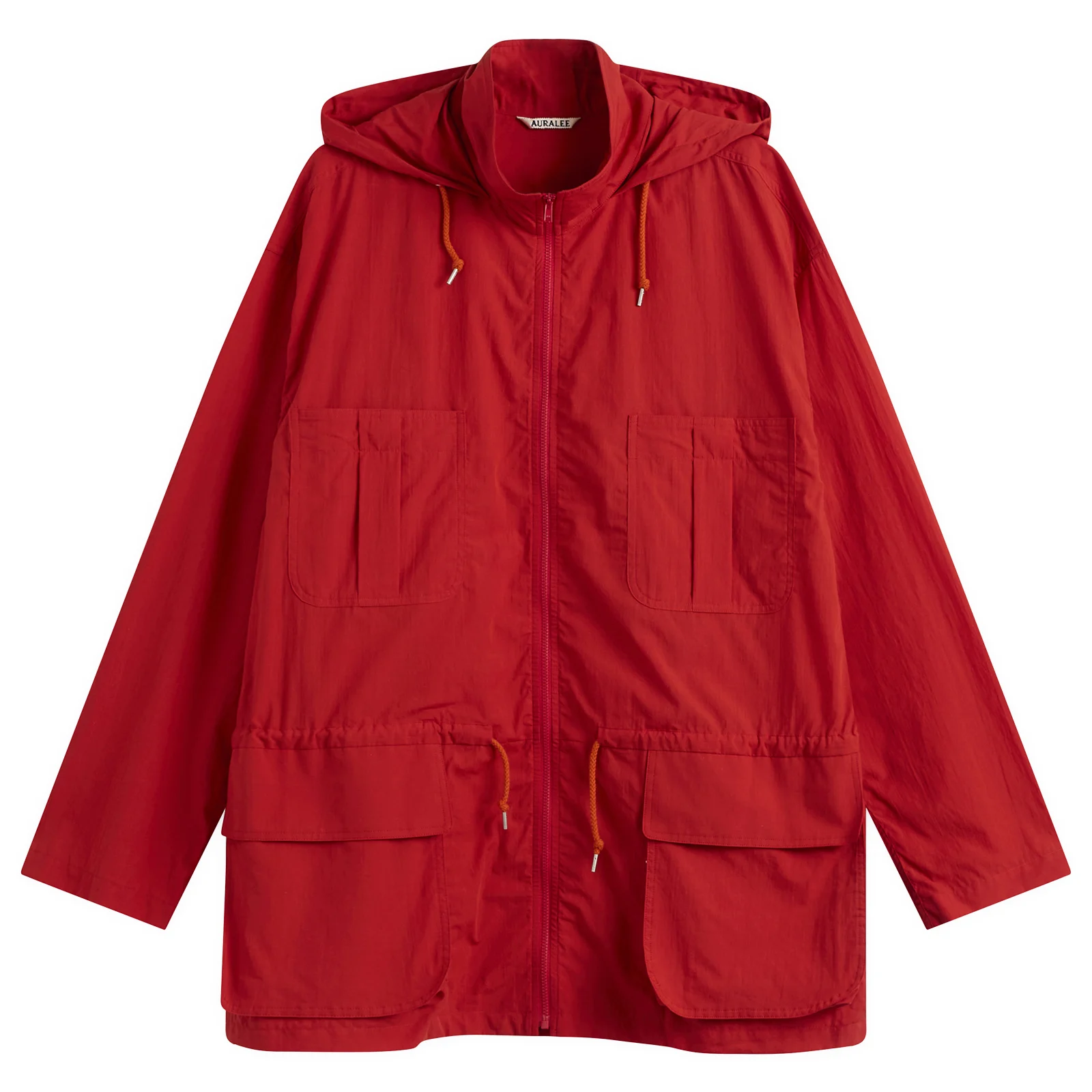 Auralee Cotton Lawn Hooded Blouson