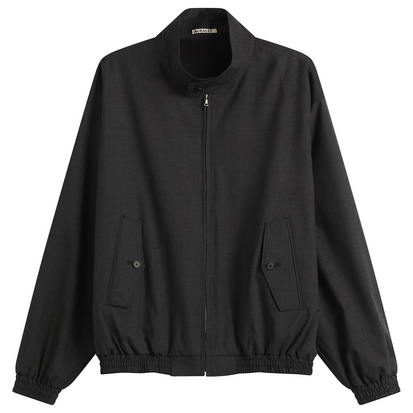 Auralee Tropical Wool Zip Blouson