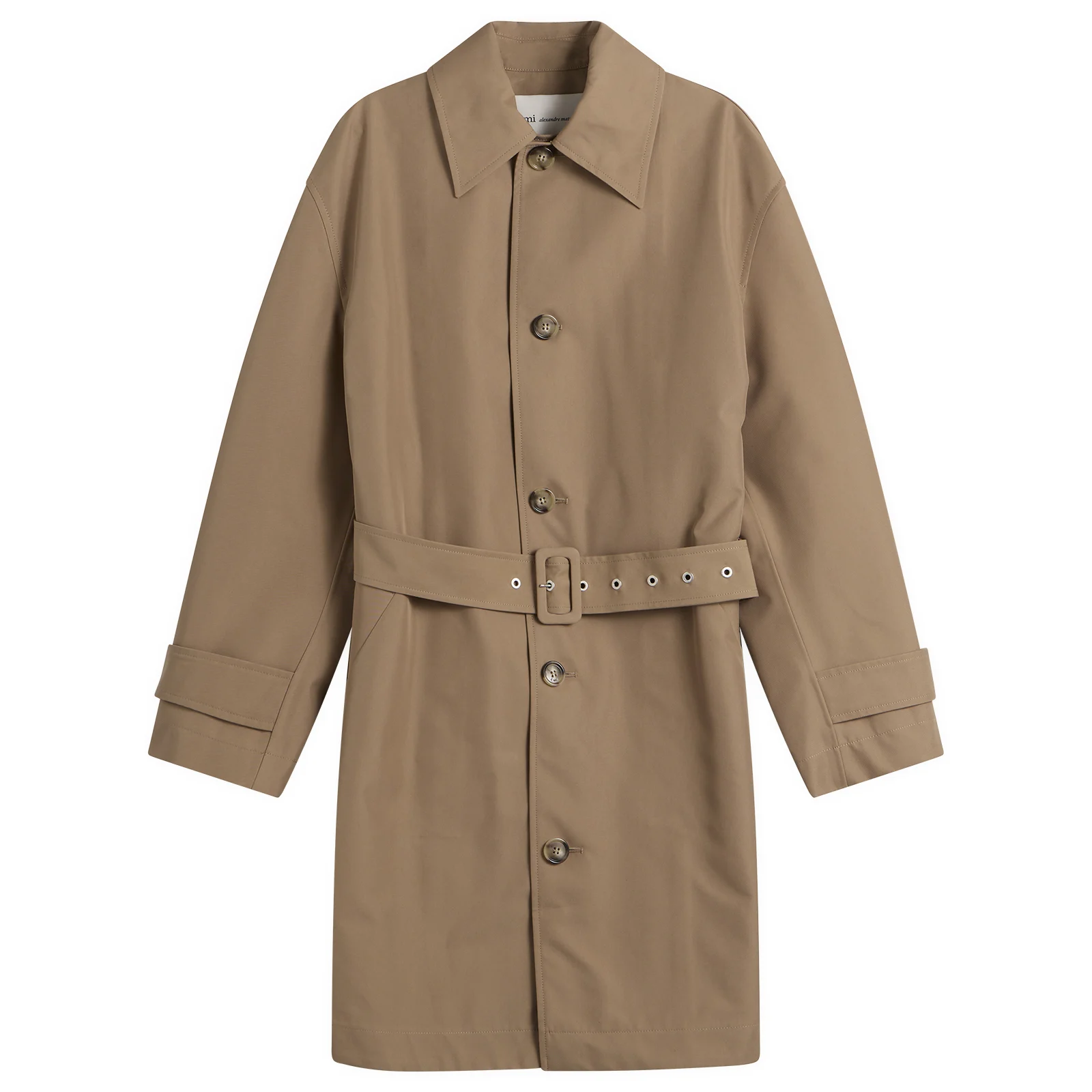 AMI Paris Water Repellent Cotton Mac