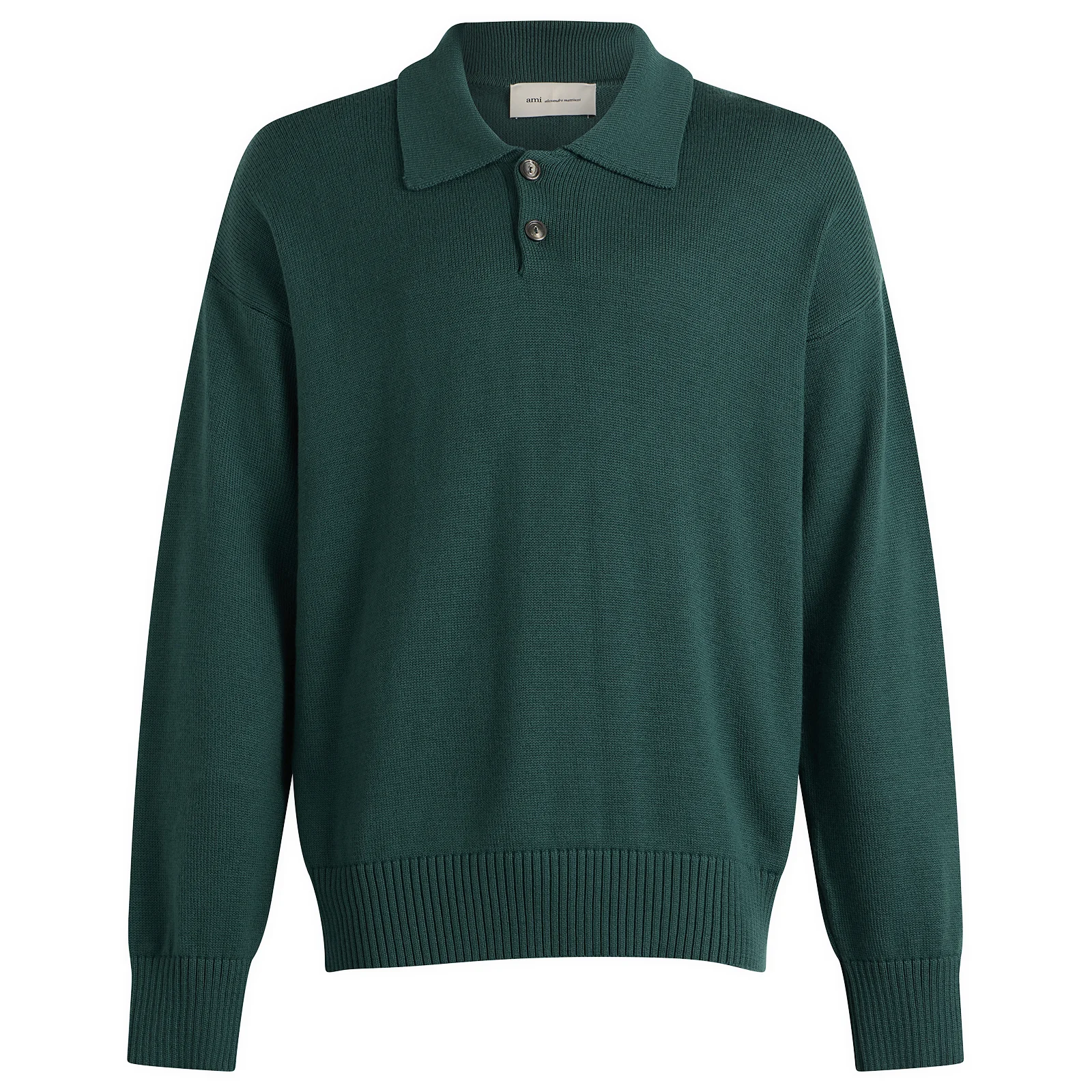 AMI Paris Boxy Polo Shirt