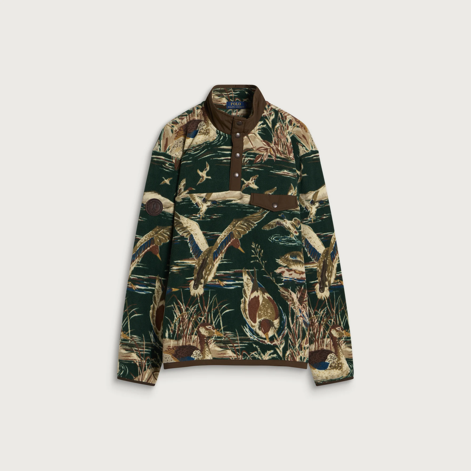 Polo Ralph Lauren Pullover Duck Fleece Jacket