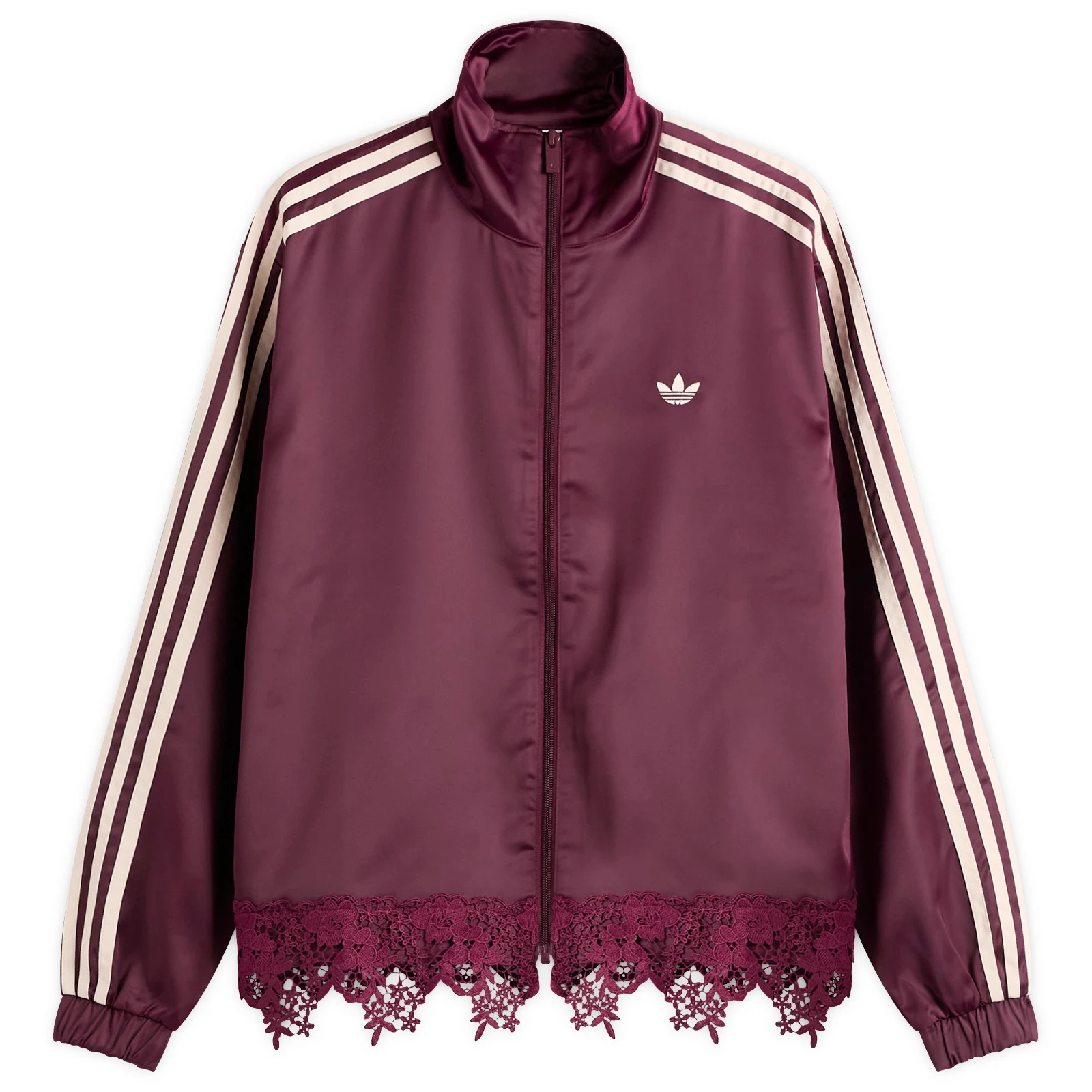 adidas Firebird Satin Lace Track Top