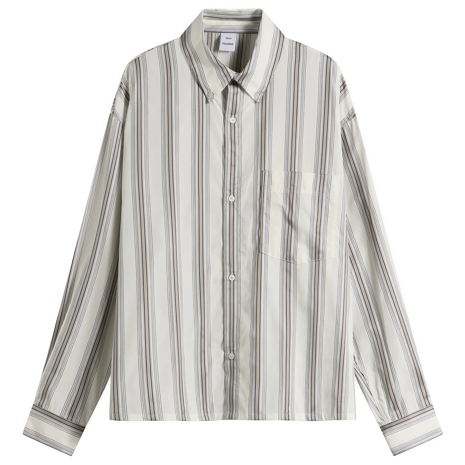 Won Hundred Maza Stripe Shirt
