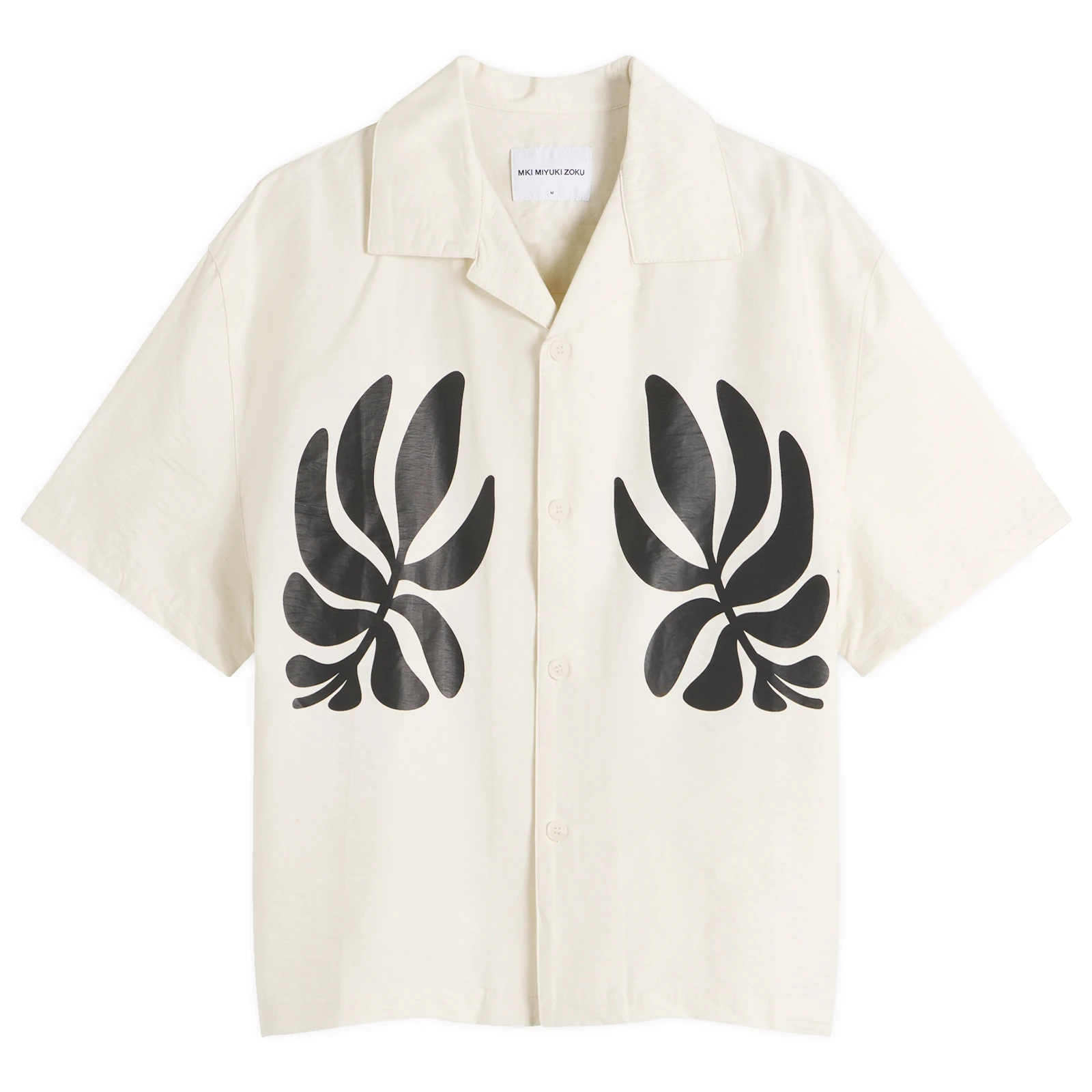 MKI Botanical Print Vacation Shirt