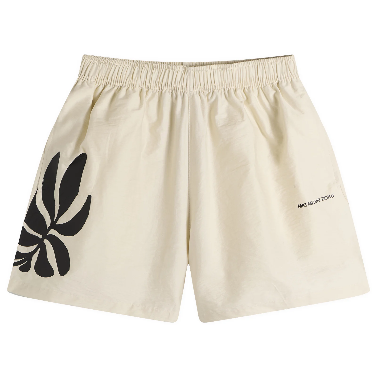 MKI Botanical Print Wide Leg Shorts