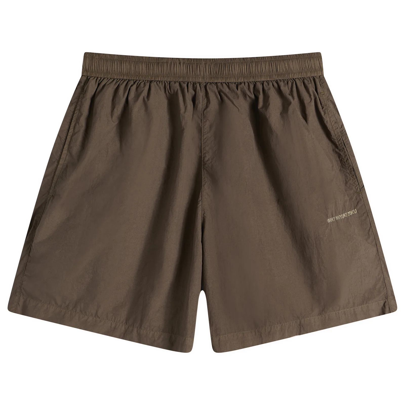 MKI Garment Dye Wide Leg Shorts
