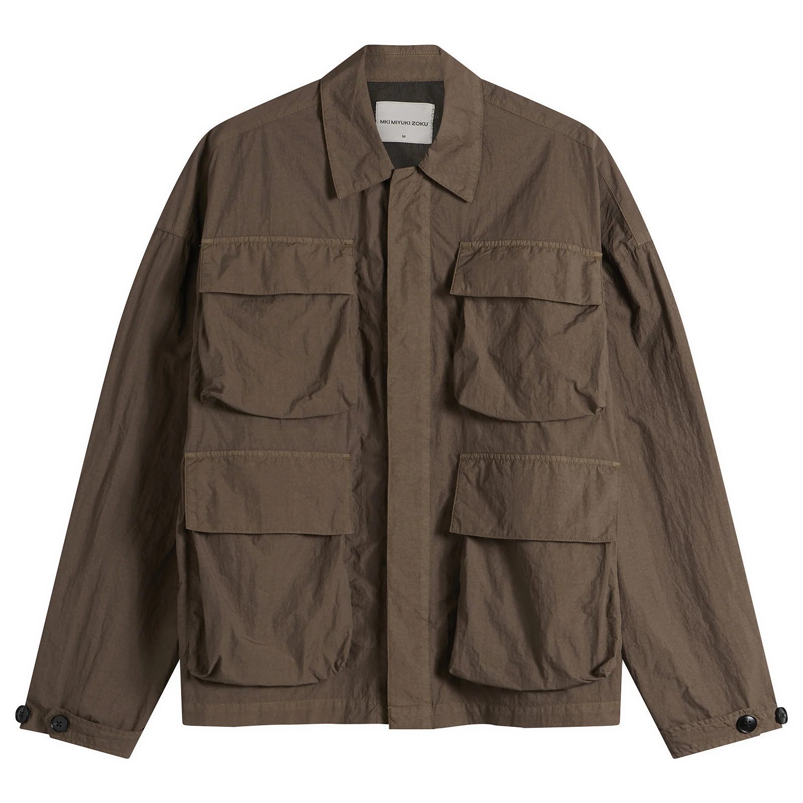 MKI Garment Dye Box Overshirt