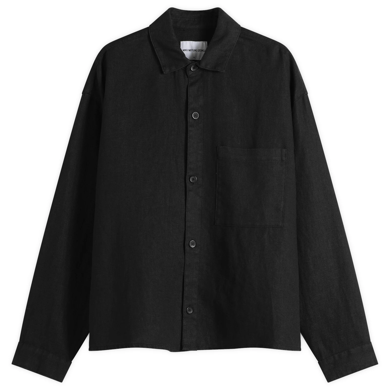MKI Linen Box Dress Shirt