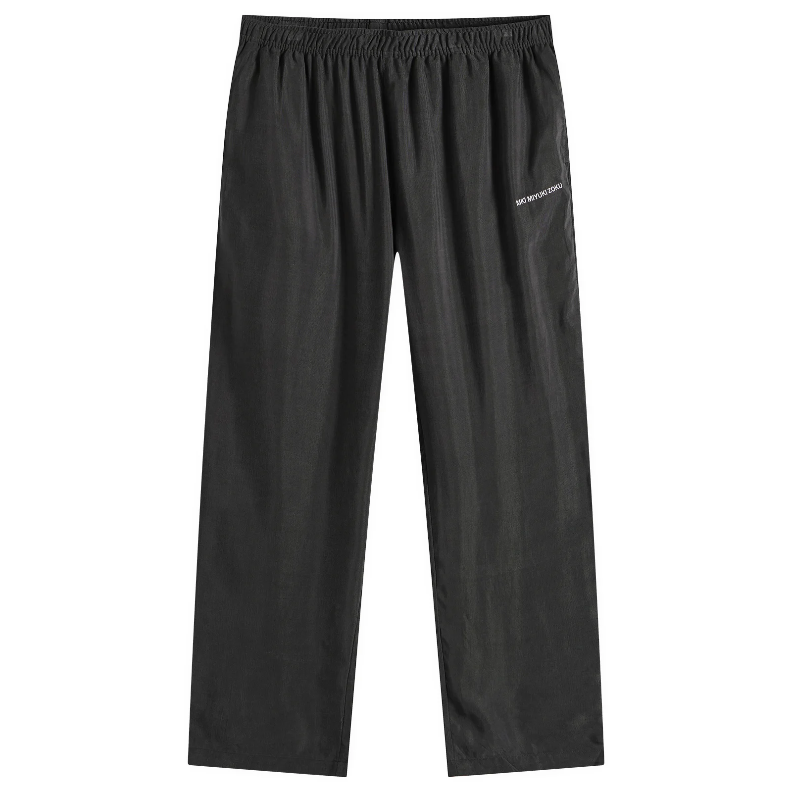 MKI Ribbed Cupro Wide Leg Pants