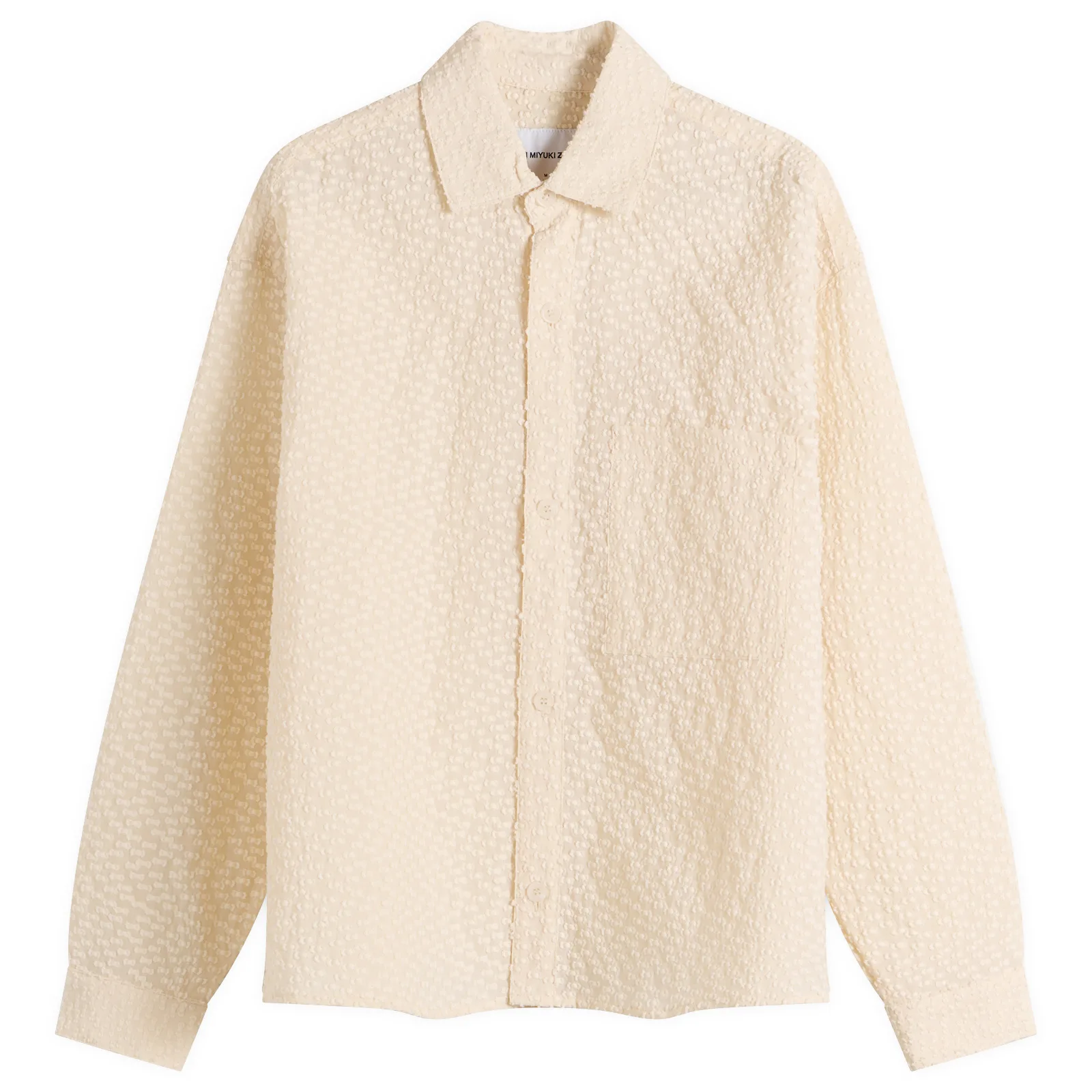 MKI Ribbon Jacquard Box Dress Shirt