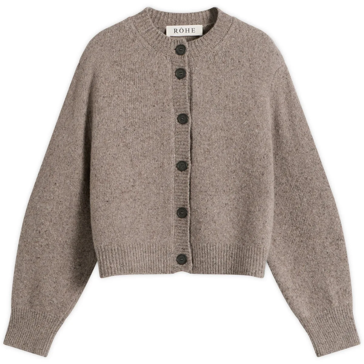 Róhe Statement Mouliné Cardigan