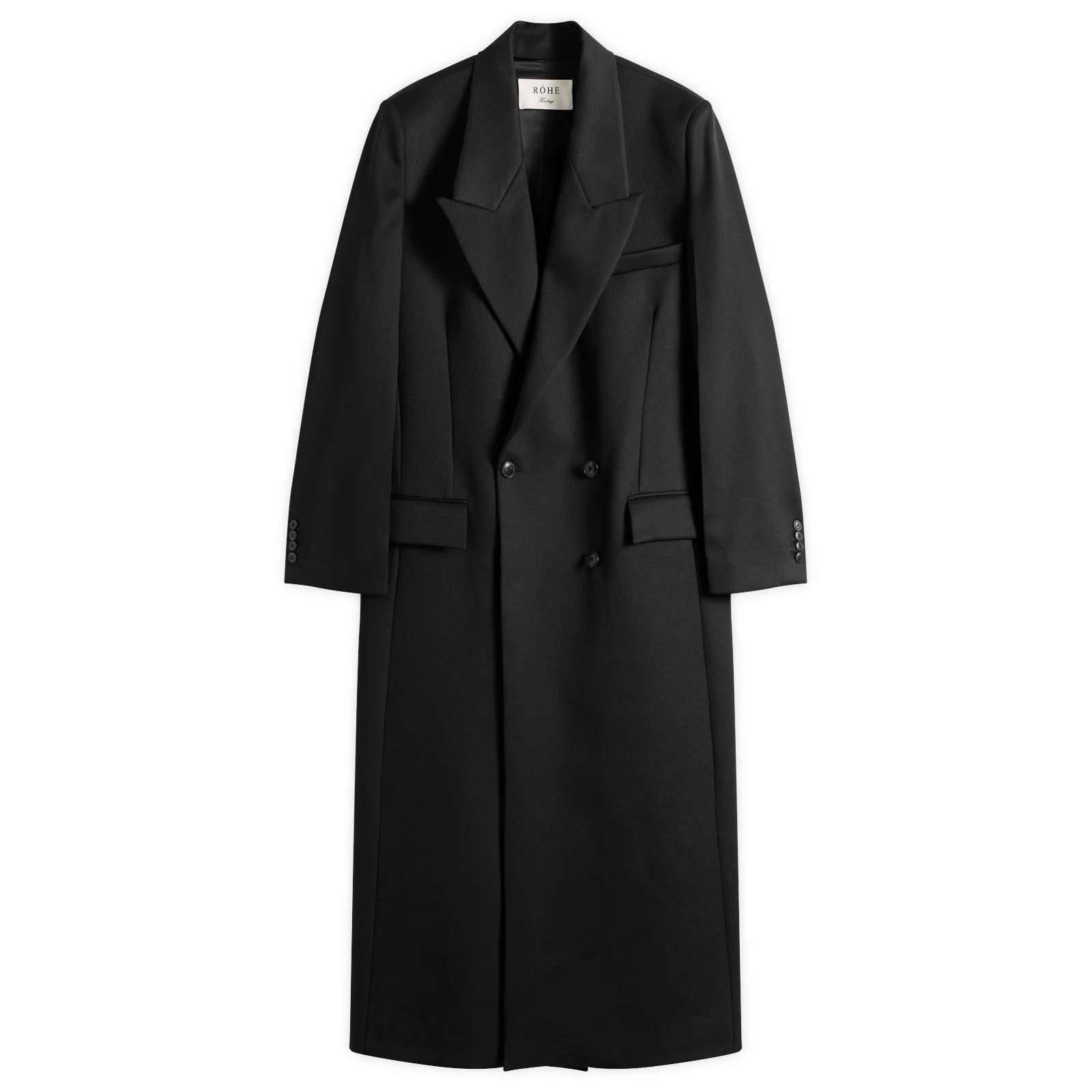 Róhe Double Breasted Tailored Coat