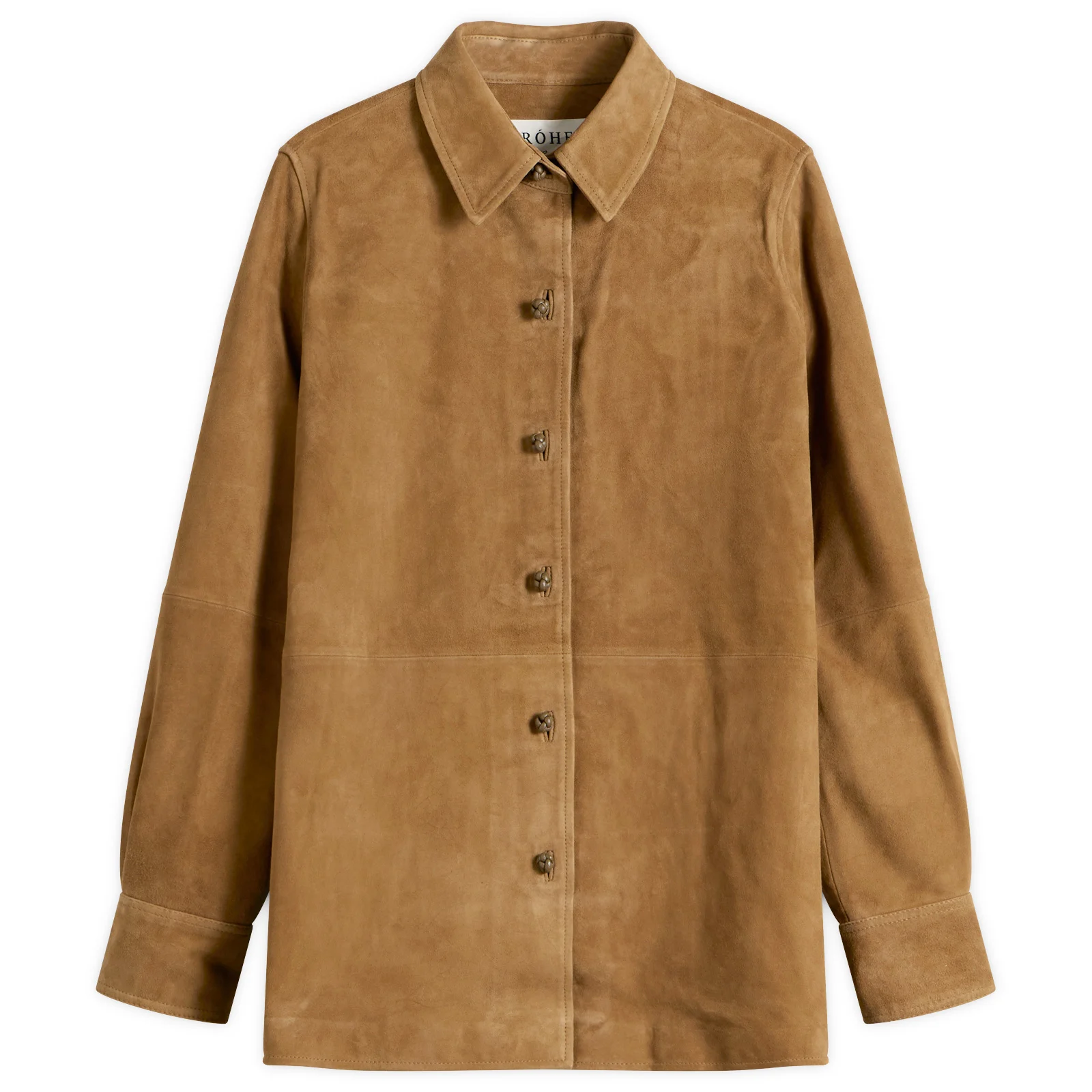 Róhe Suede Pankou Overshirt