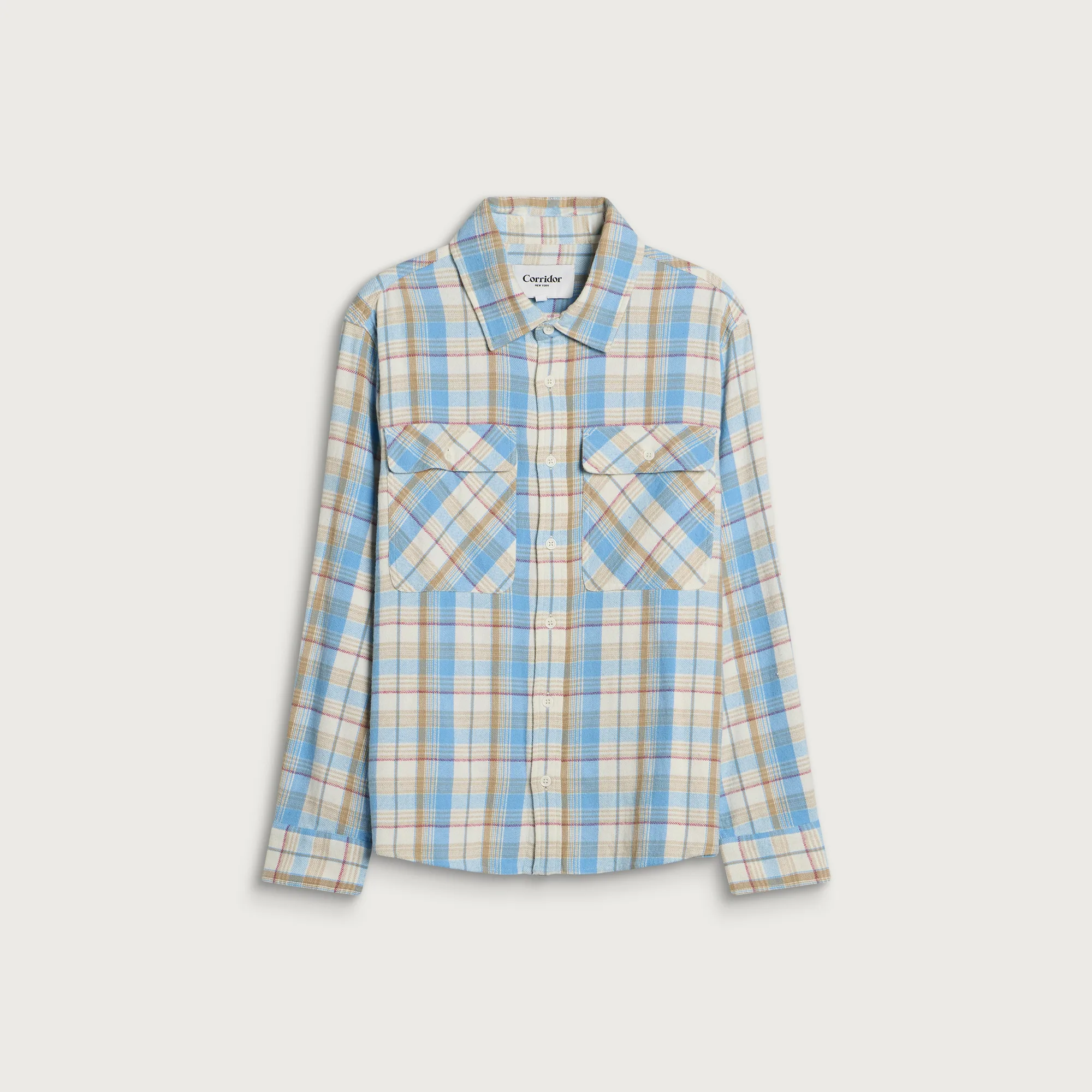 Corridor Vintage Plaid Flannel LS