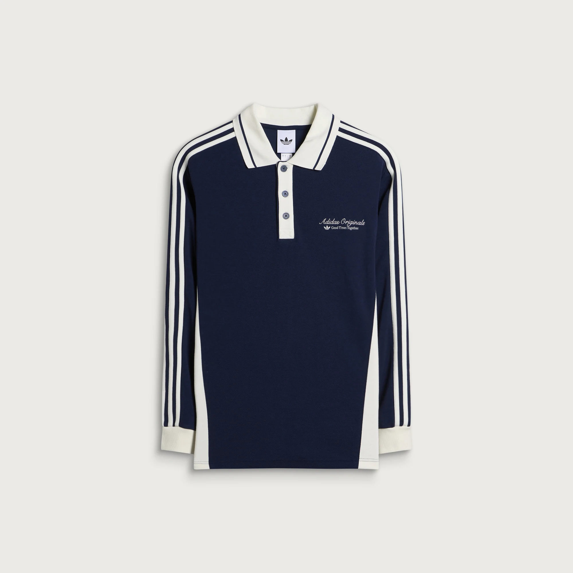 adidas Long Sleeved Polo Shirt