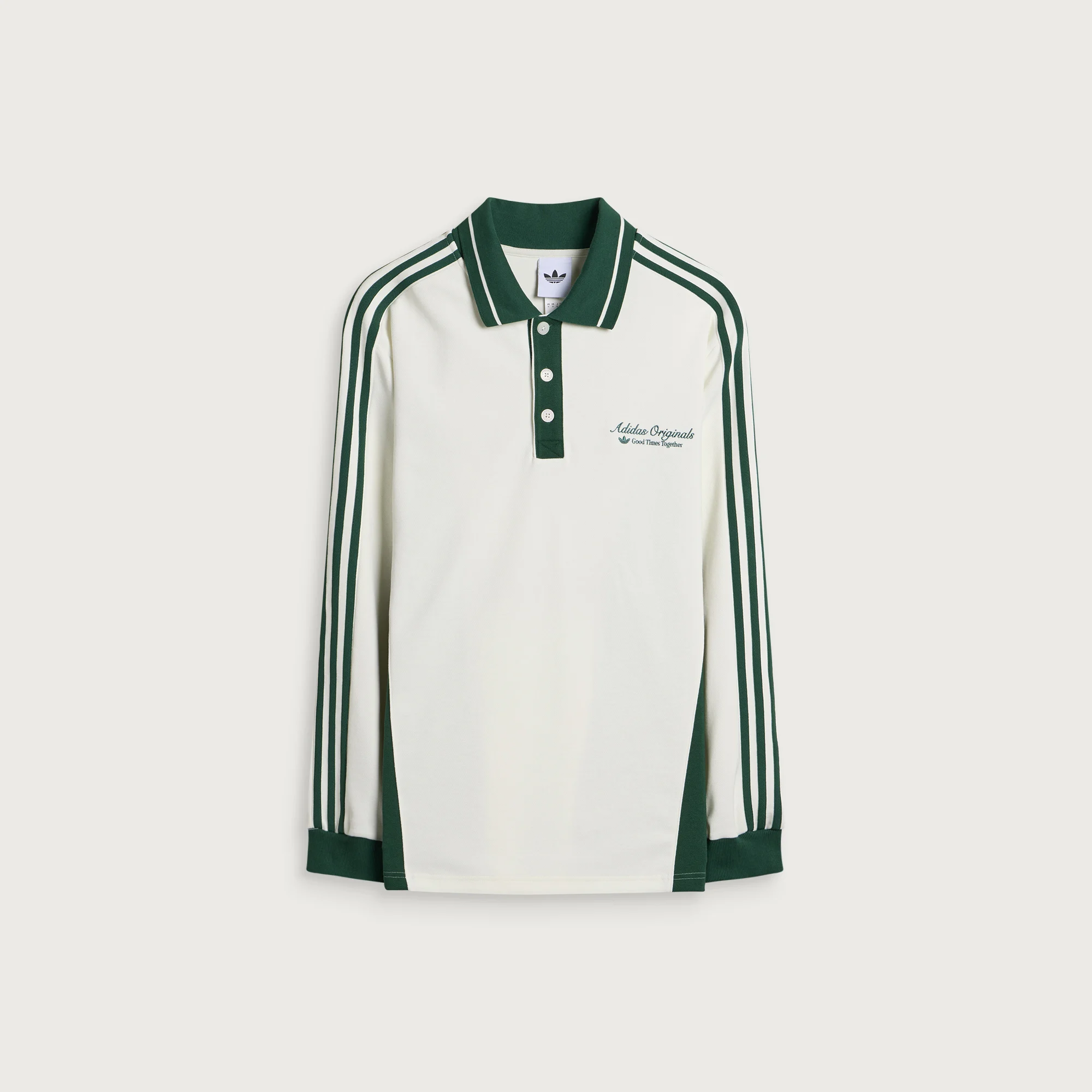 adidas Long Sleeved Polo Shirt