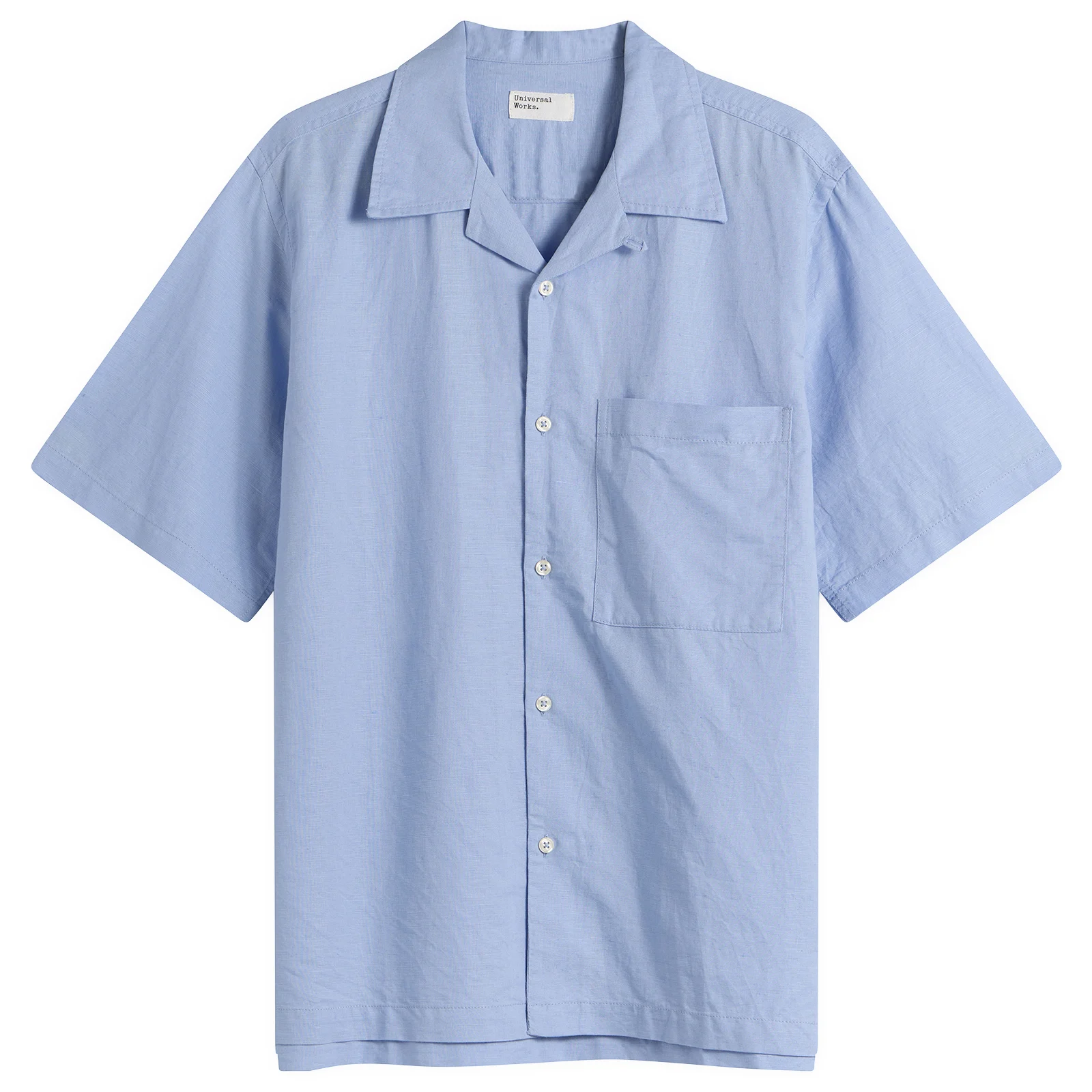 Universal Works Linen Cotton Camp Shirt