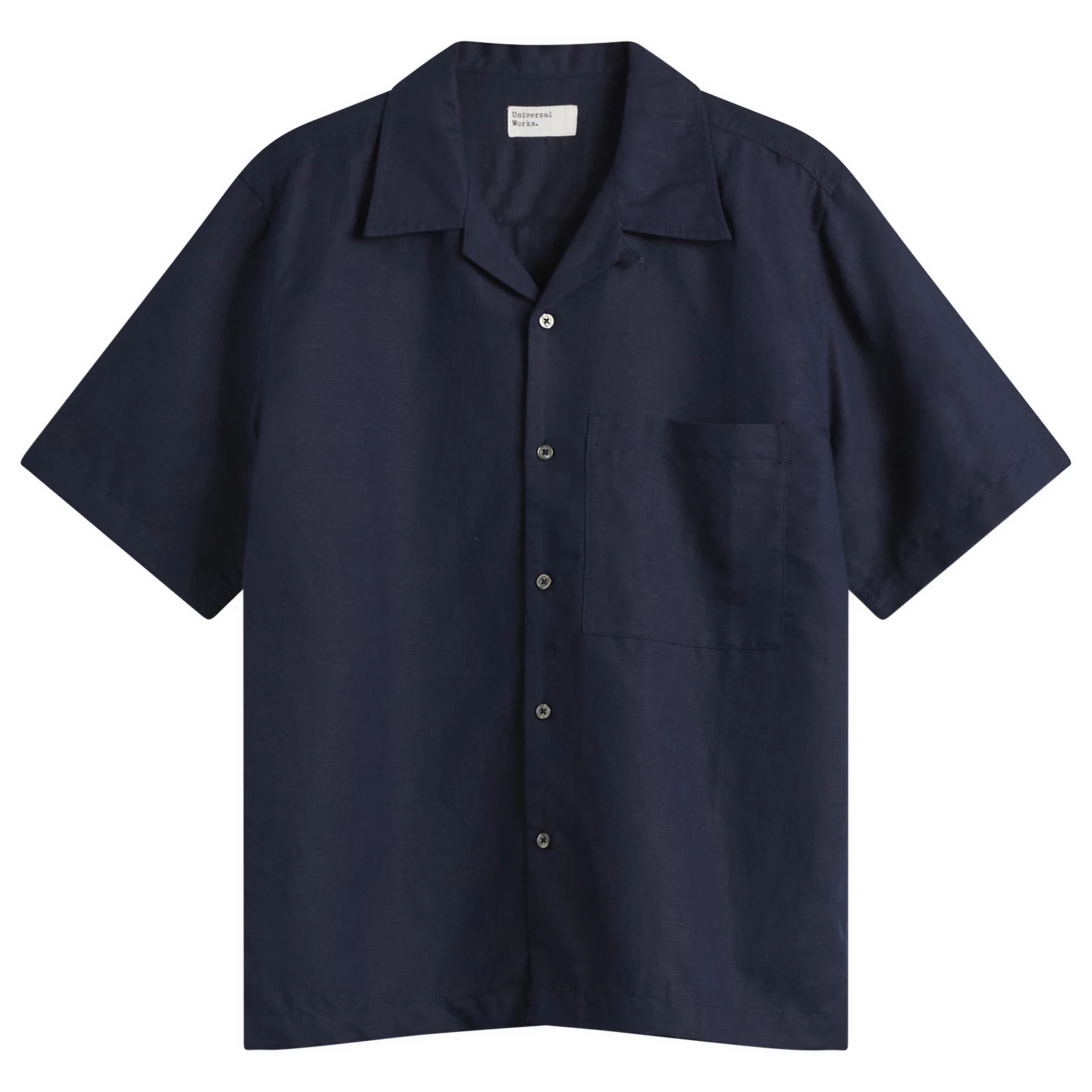 Universal Works Linen Cotton Camp Shirt
