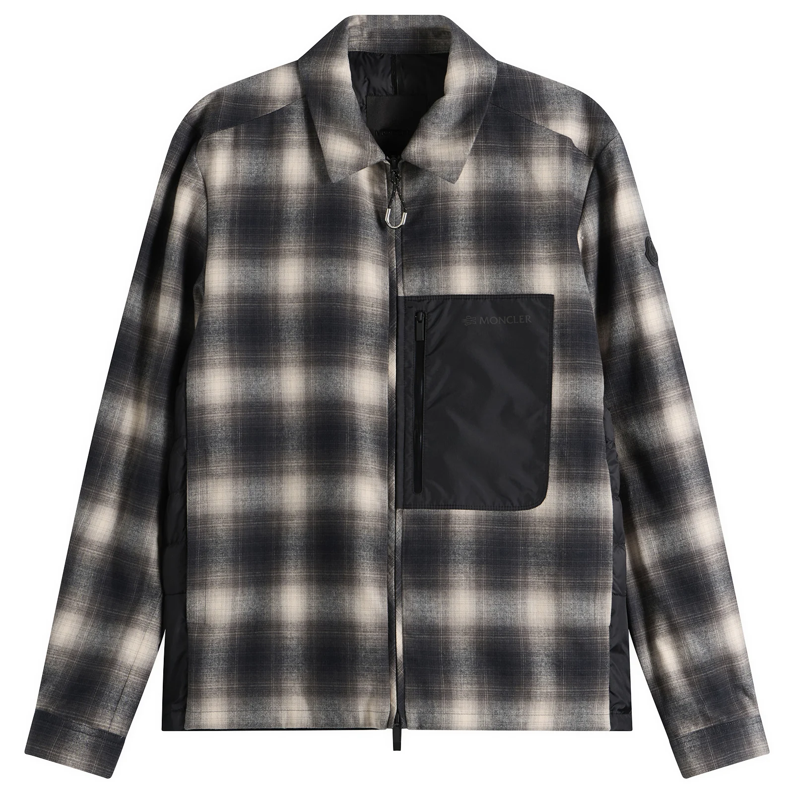 Moncler Cornisello Check Shirt Jacket